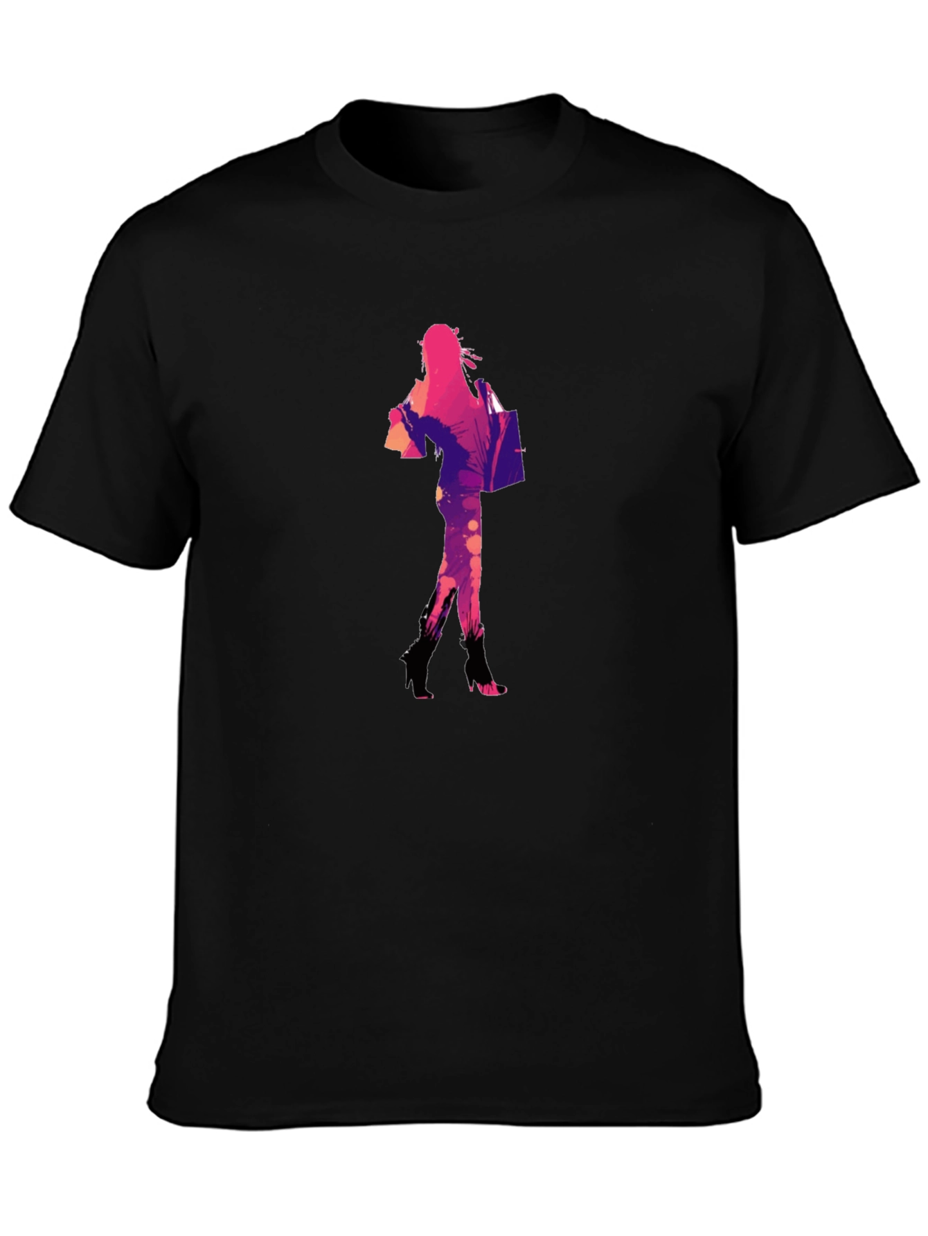 Graphic Print Tee: Stylish Shopper Design