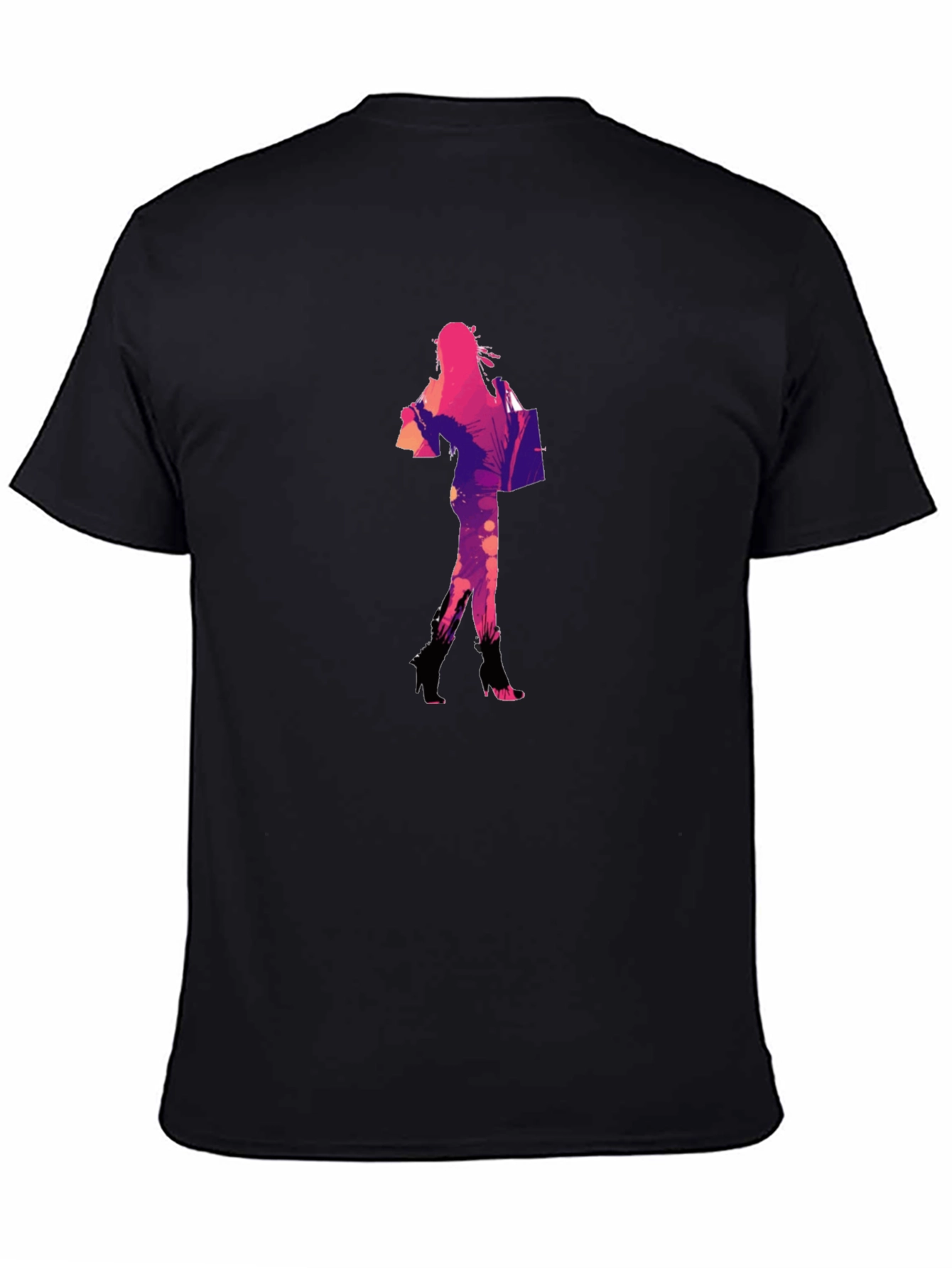 Graphic Print Tee: Stylish Shopper Design