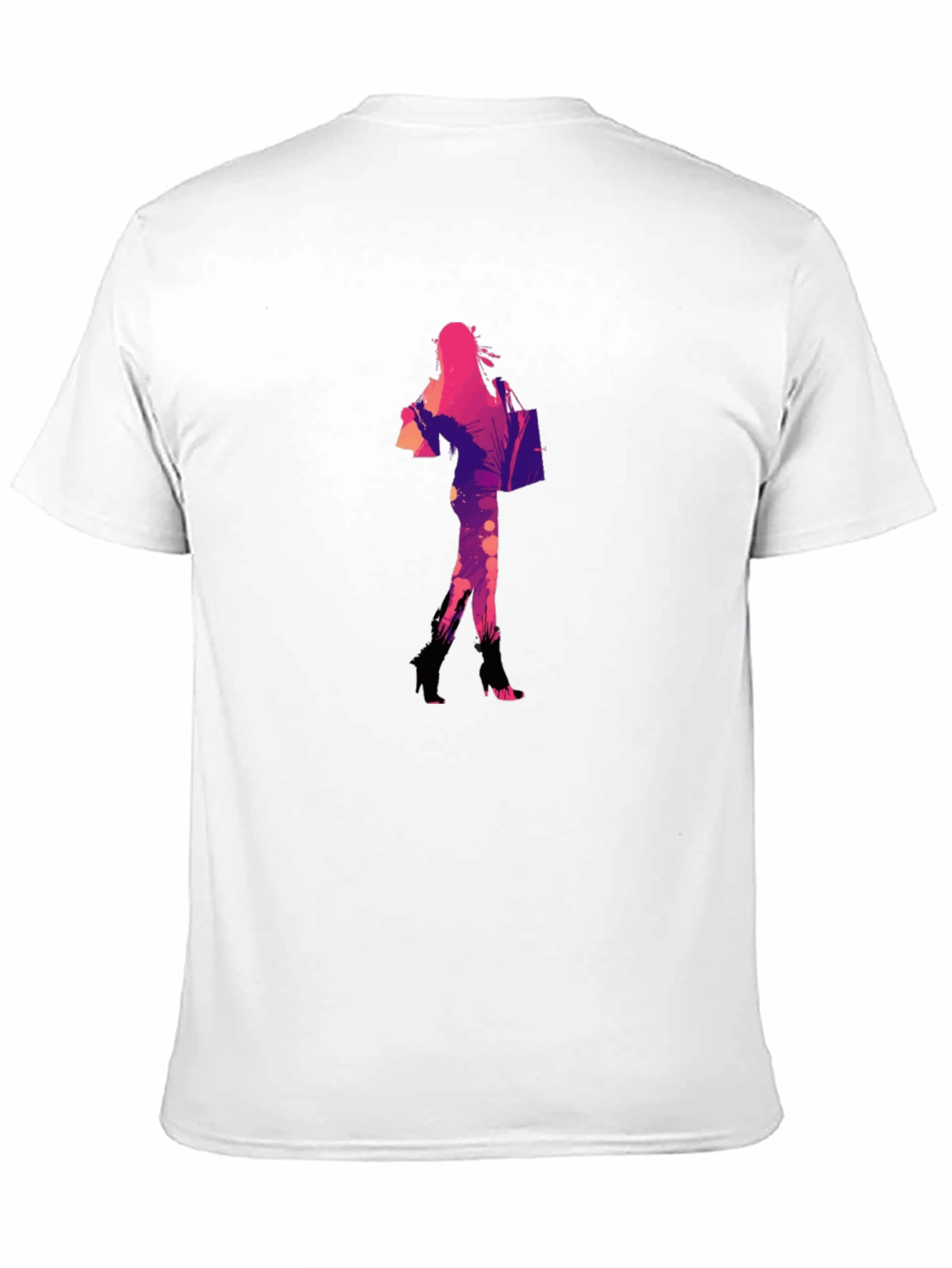 Graphic Print Tee: Stylish Shopper Design