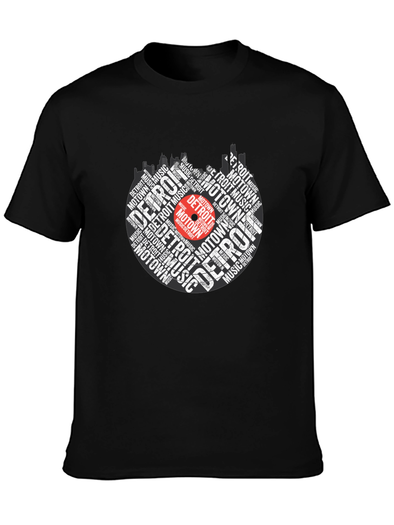 Detroit Motown Music Graphic Tee