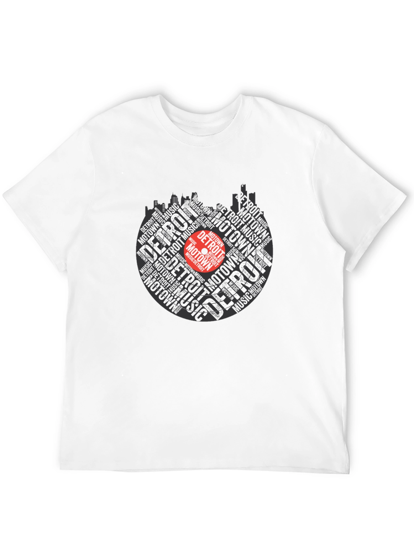 Detroit Motown Music Graphic Tee