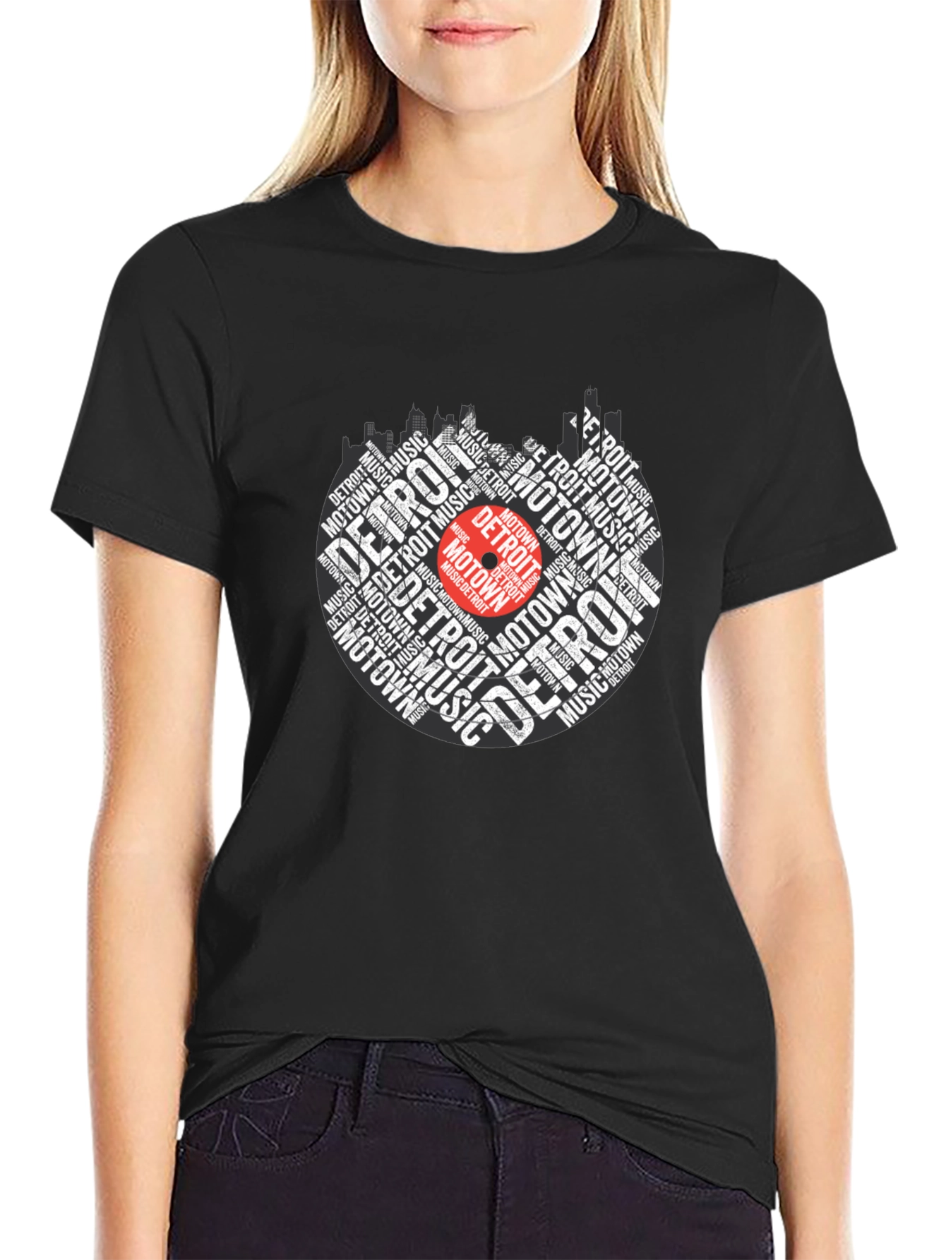 Detroit Motown Music Graphic Tee