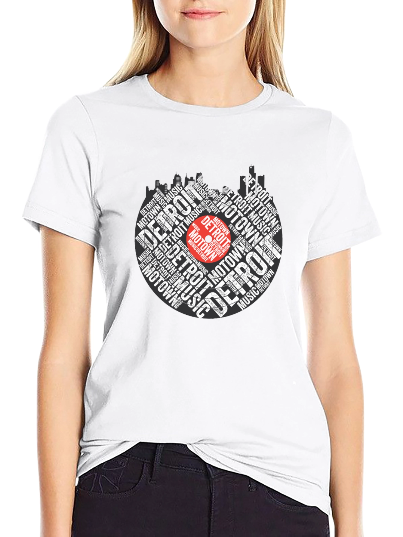Detroit Motown Music Graphic Tee