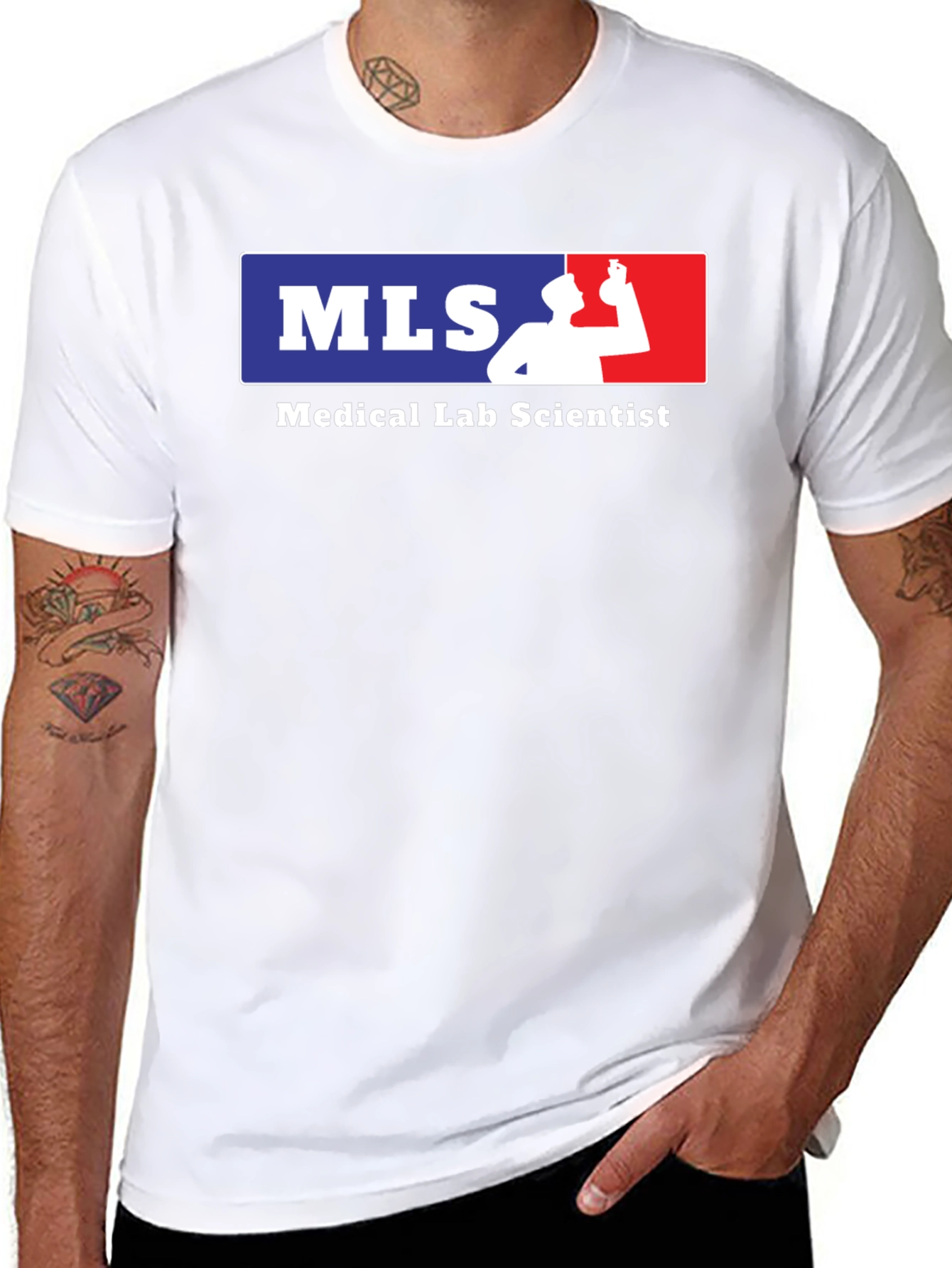 Medical Lab Scientist T-Shirt - MLS Design
