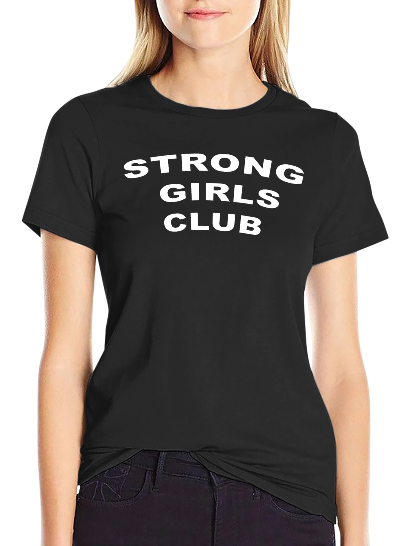 Strong Girls Club Black T-Shirt