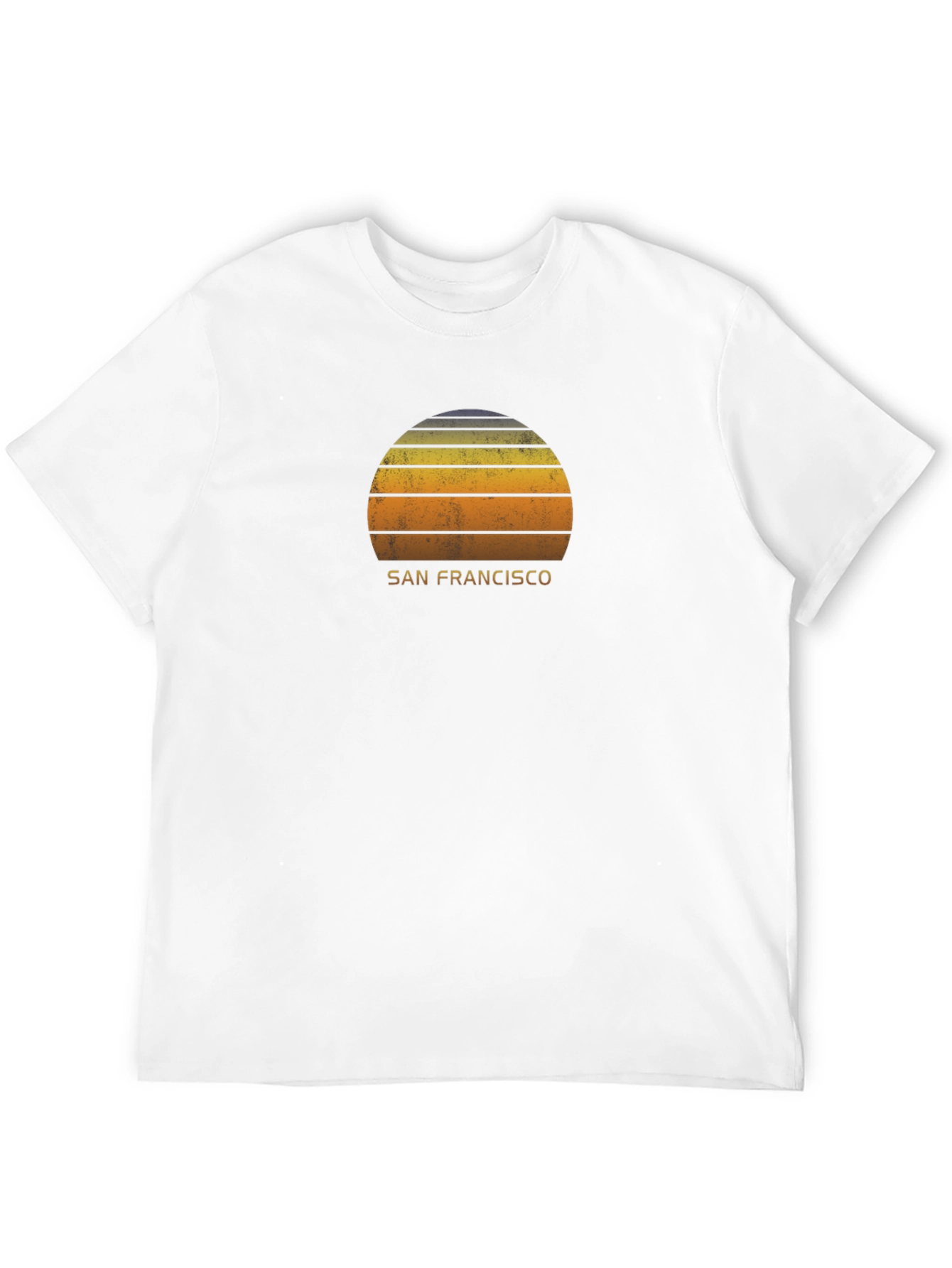 San Francisco Sunset Graphic Tee - Retro Style