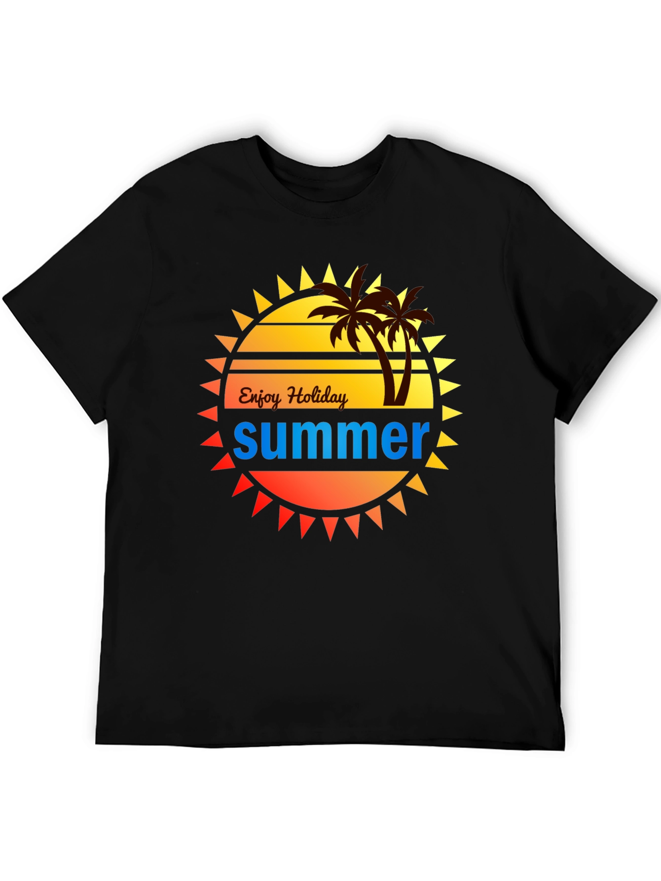 Summer Holiday Graphic Tee - Beach Vibes