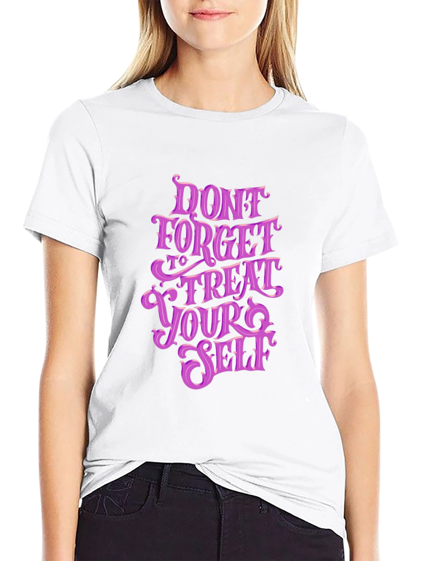 Dont Forget to Treat Yourself Graphic Tee