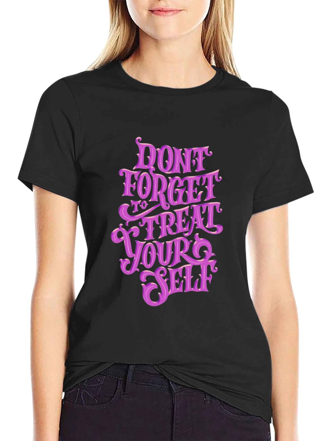 Dont Forget to Treat Yourself Graphic Tee