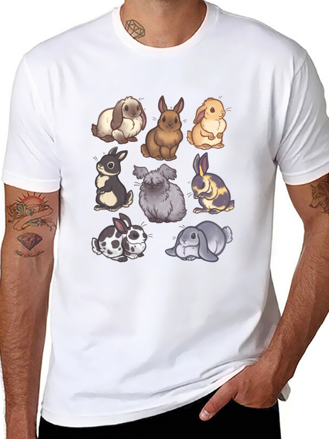 Cute Bunny Variety T-Shirt