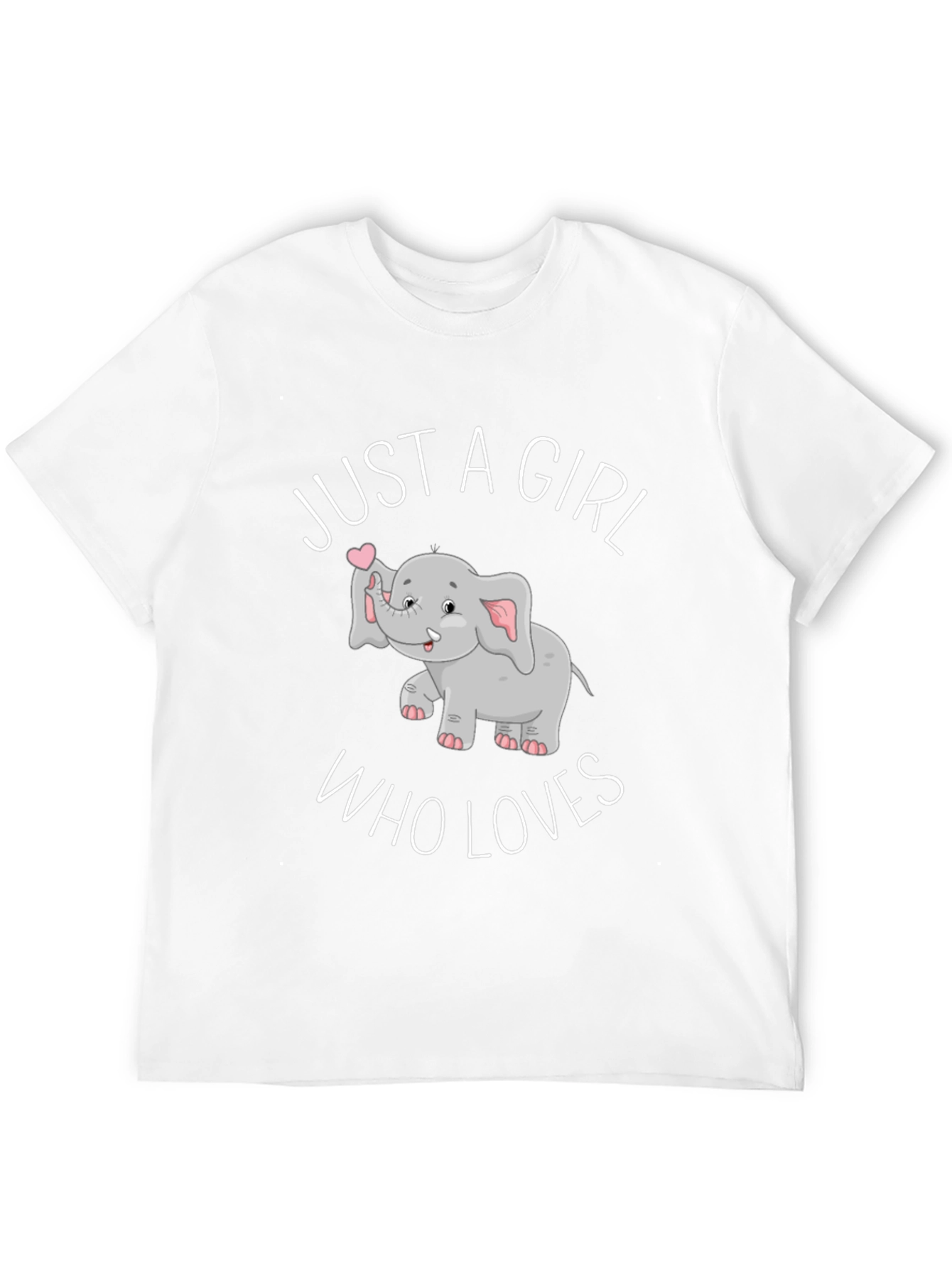Just A Girl Who Loves Elephants T-Shirt