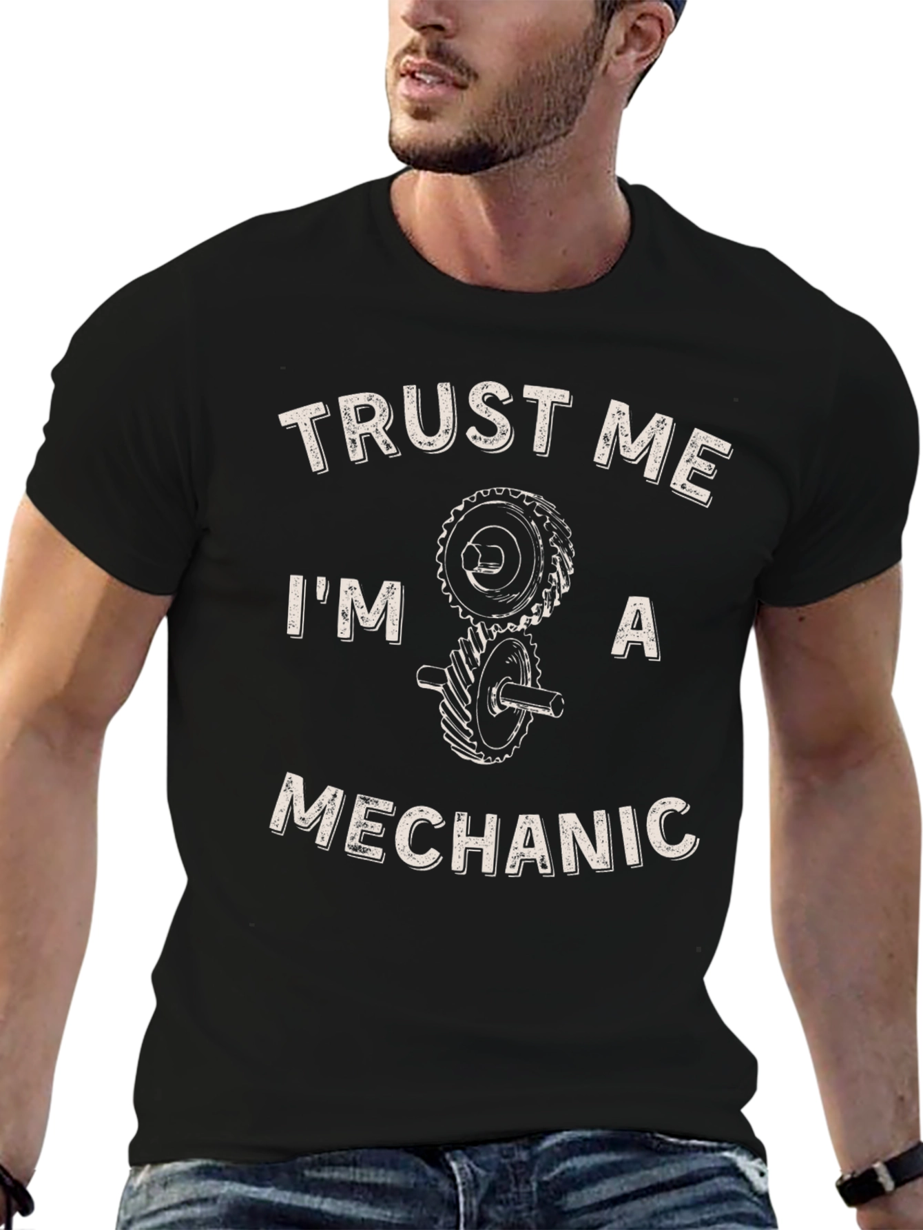 Trust Me Im A Mechanic Graphic Tee