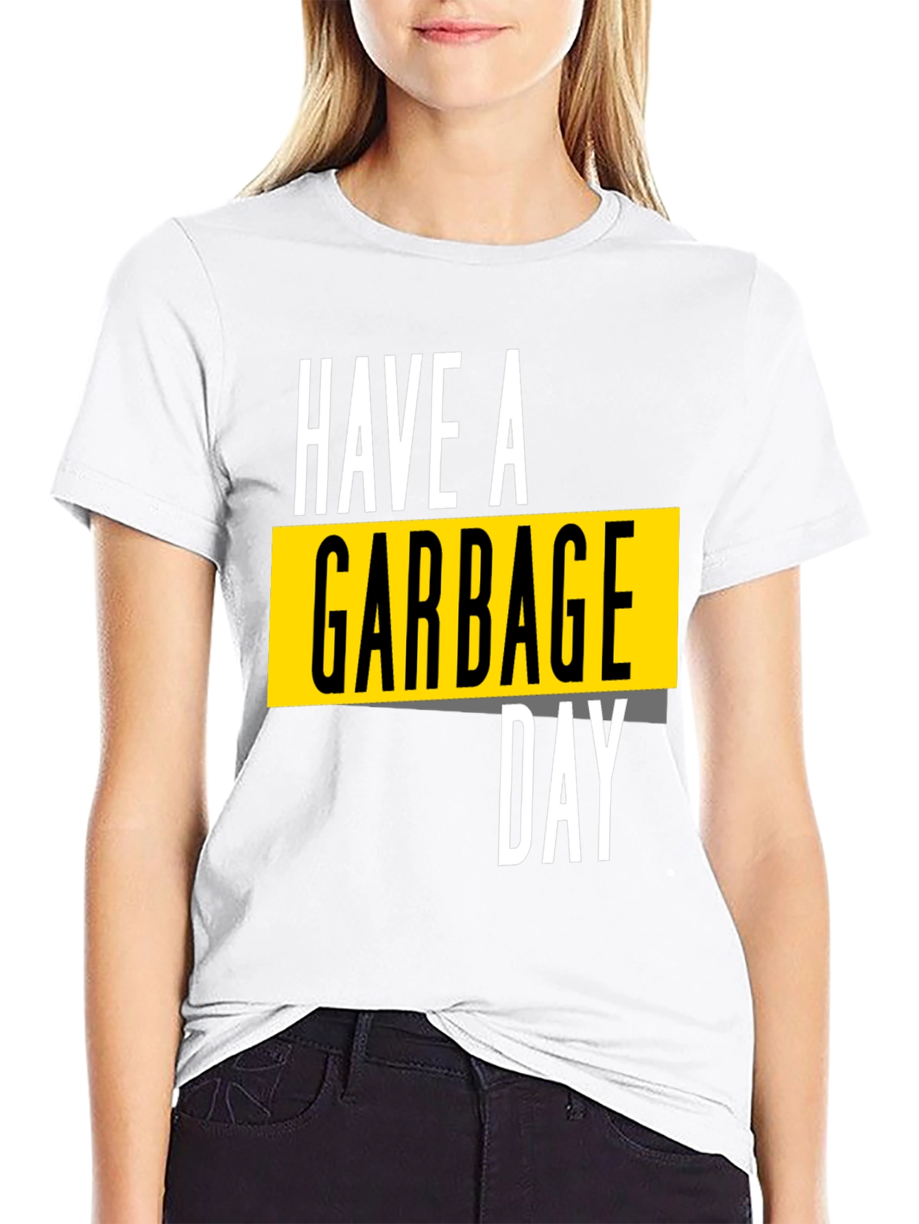 Have a Garbage Day Black Graphic Tee