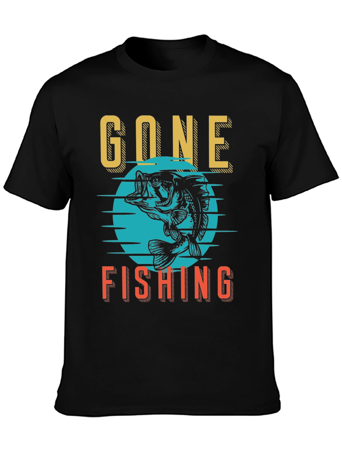 Gone Fishing Graphic Tee - Anglers Delight