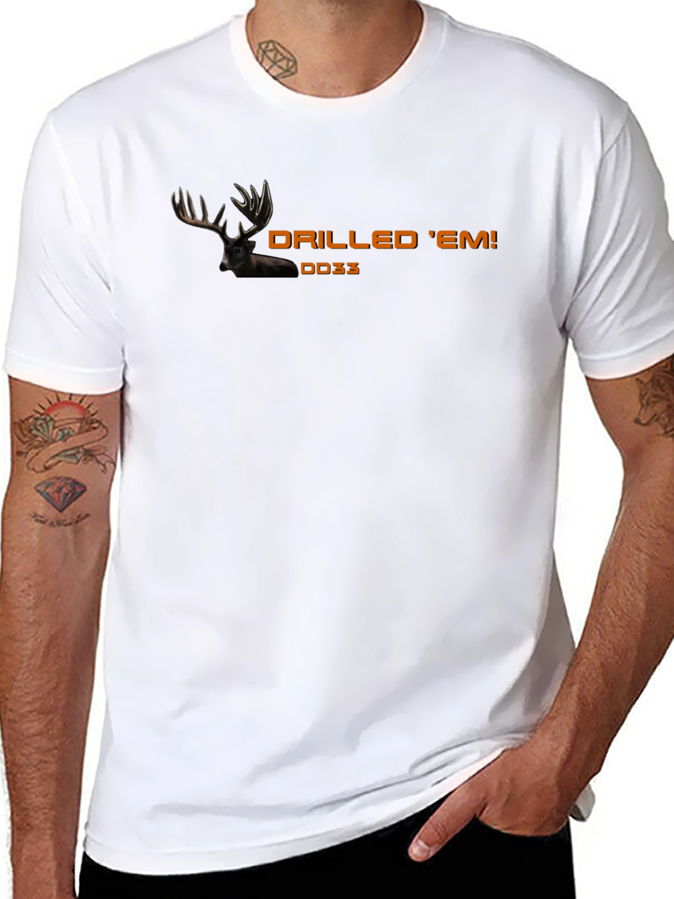 Drilled Em Hunting T-Shirt