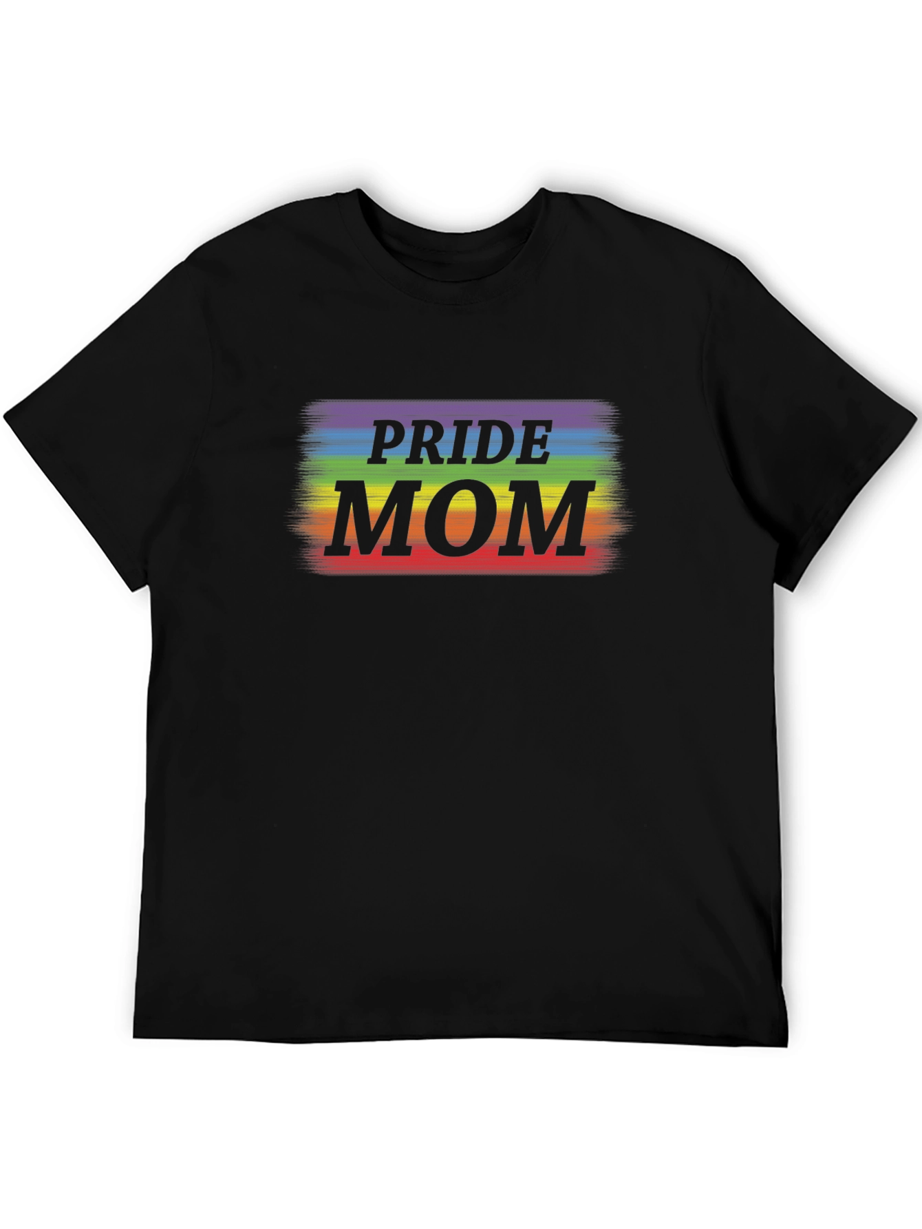 Pride Mom Graphic T-Shirt - LGBTQ+ Support Tee