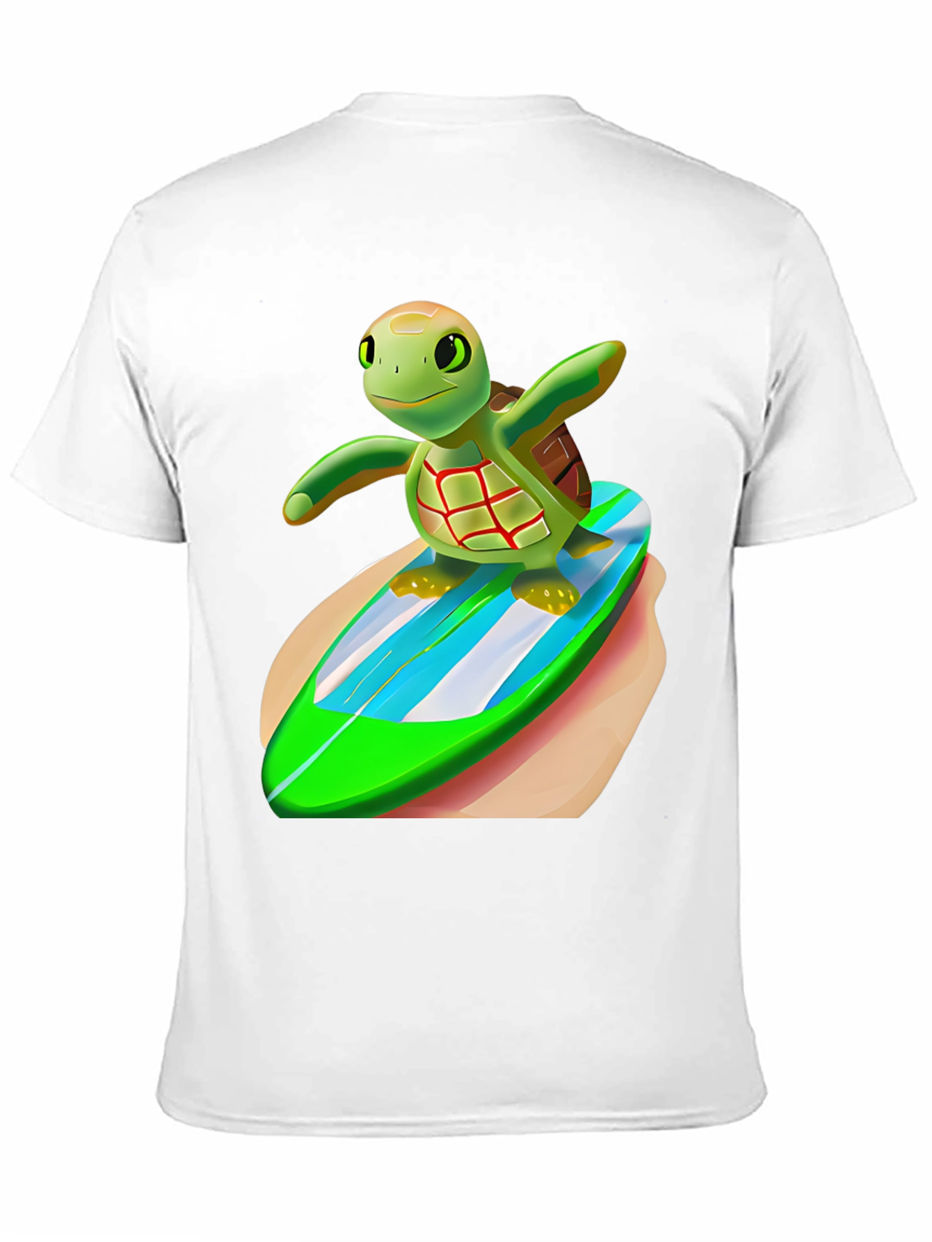 Surfing Turtle Graphic Tee - Cool & Unique Design