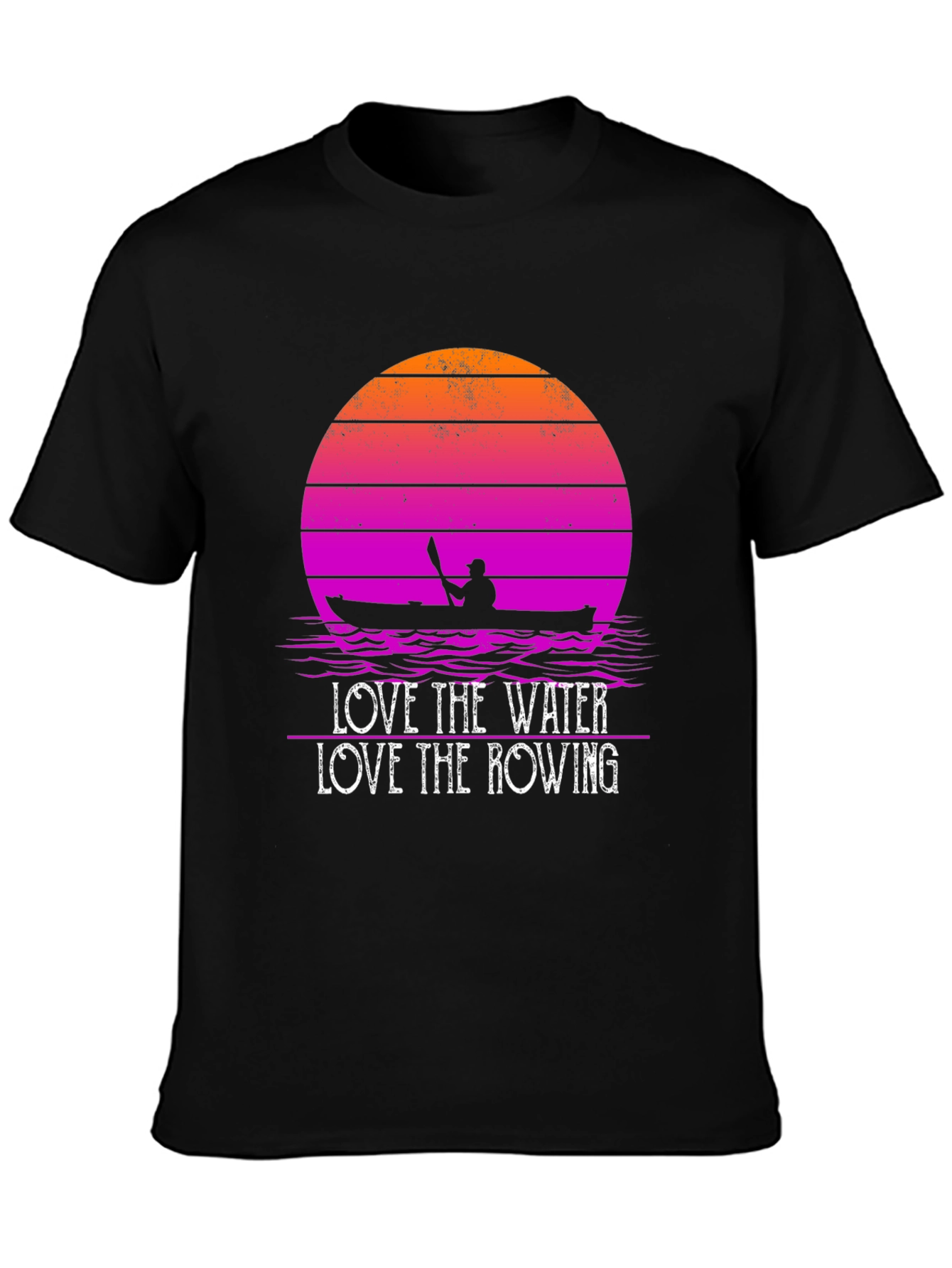 Love the Water Rowing Graphic T-Shirt