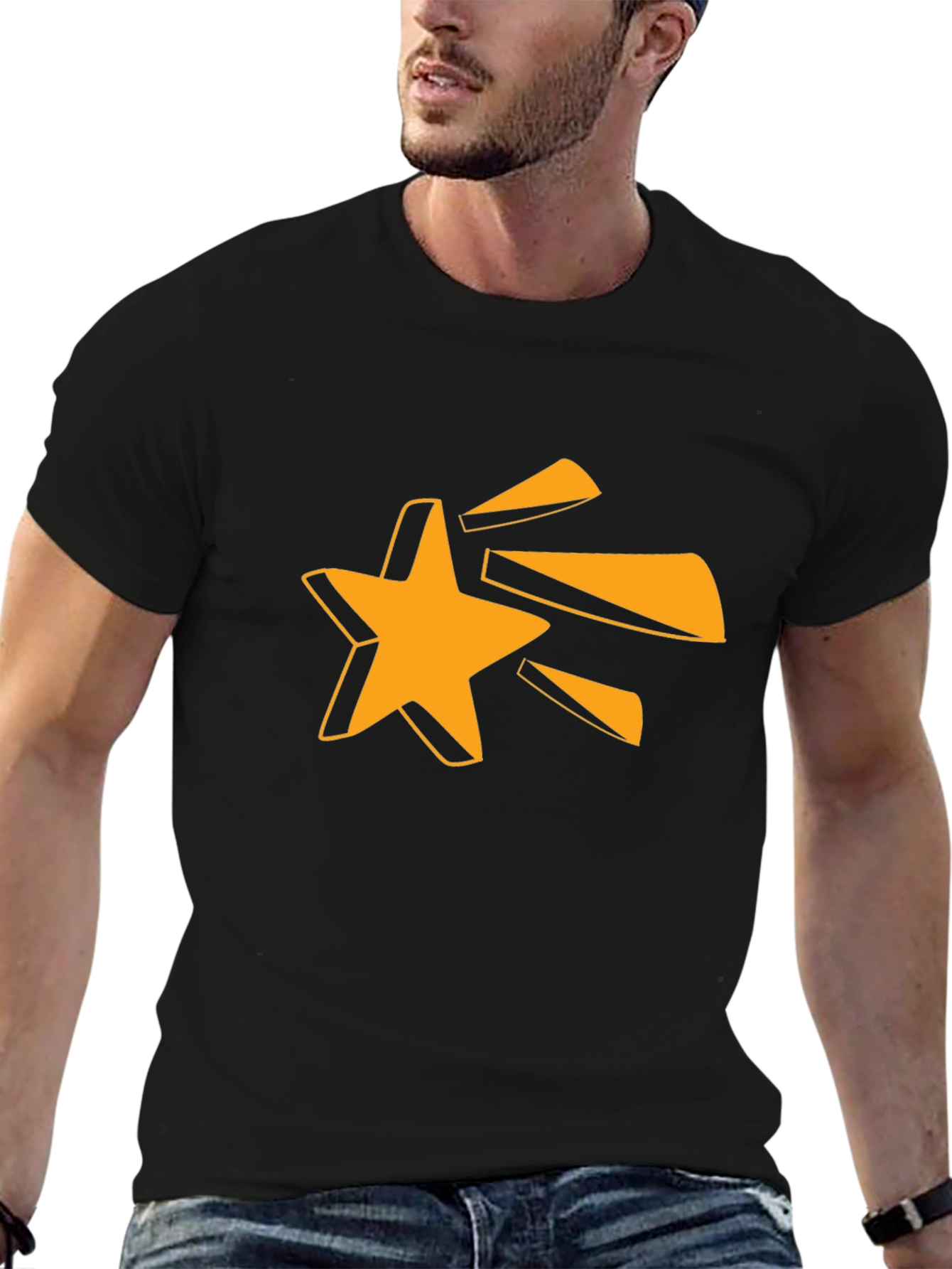 Star Burst Graphic Tee - Modern Casual Style