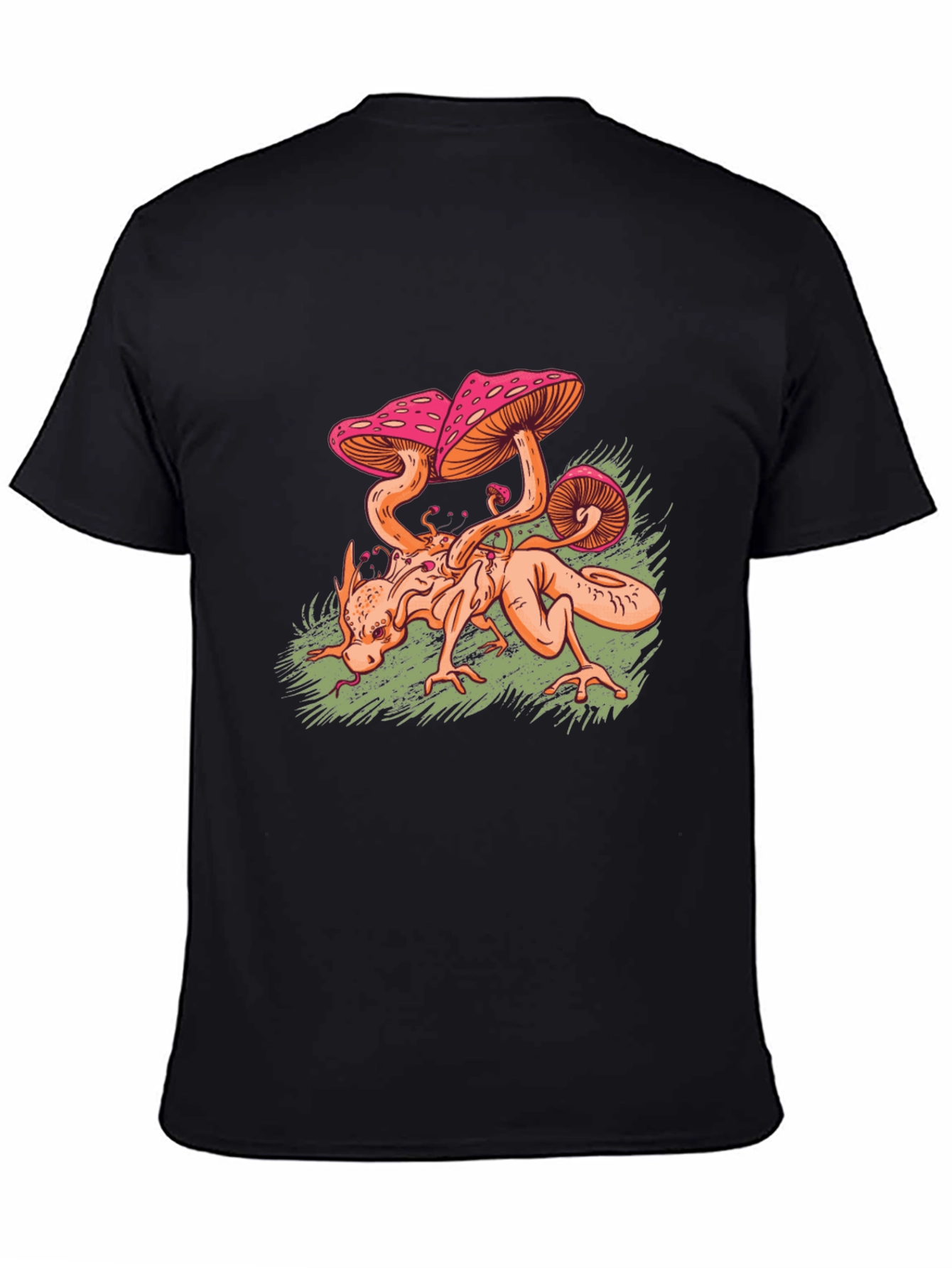 Mushroom Monster Graphic Tee - Unique Design