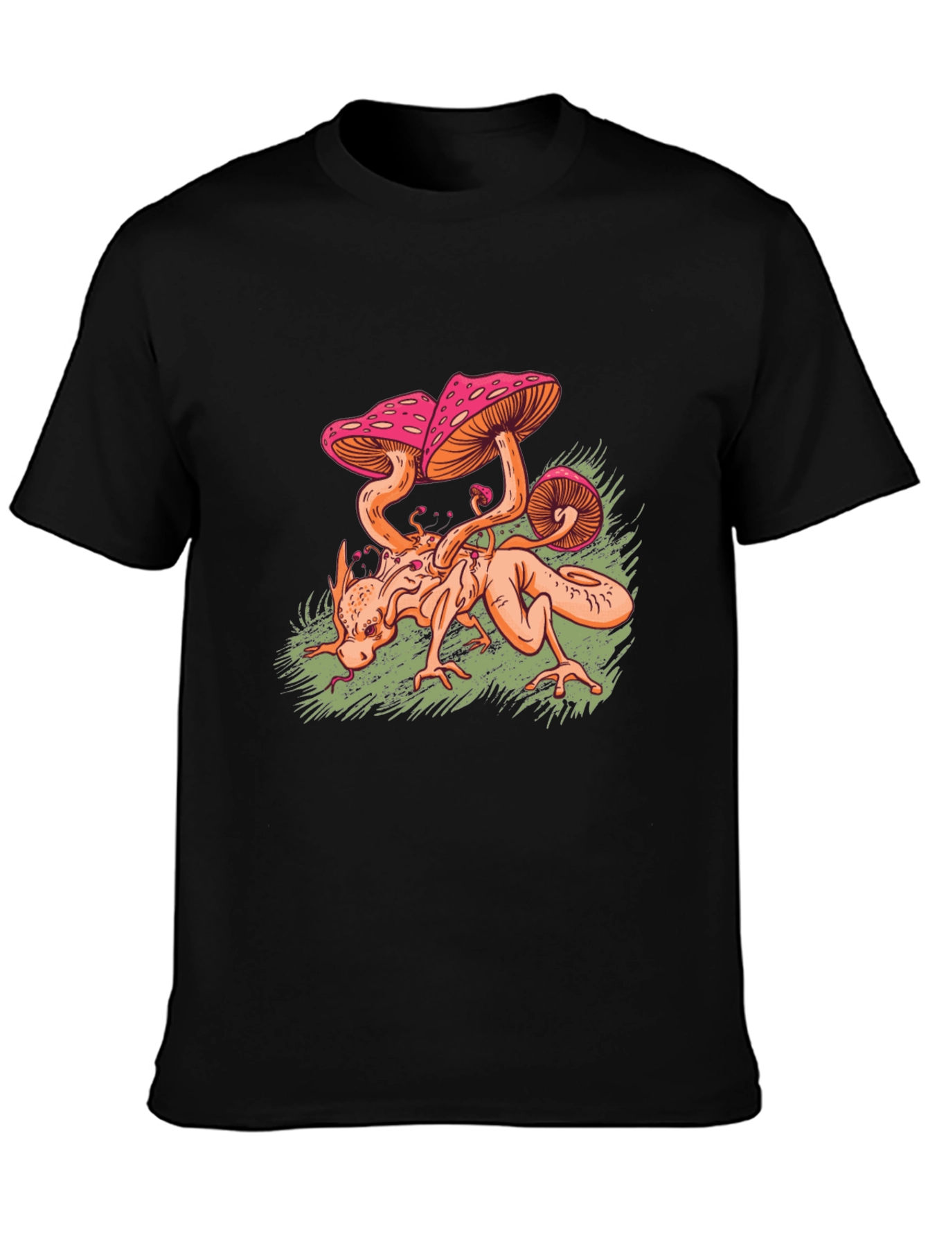 Mushroom Monster Graphic Tee - Unique Design