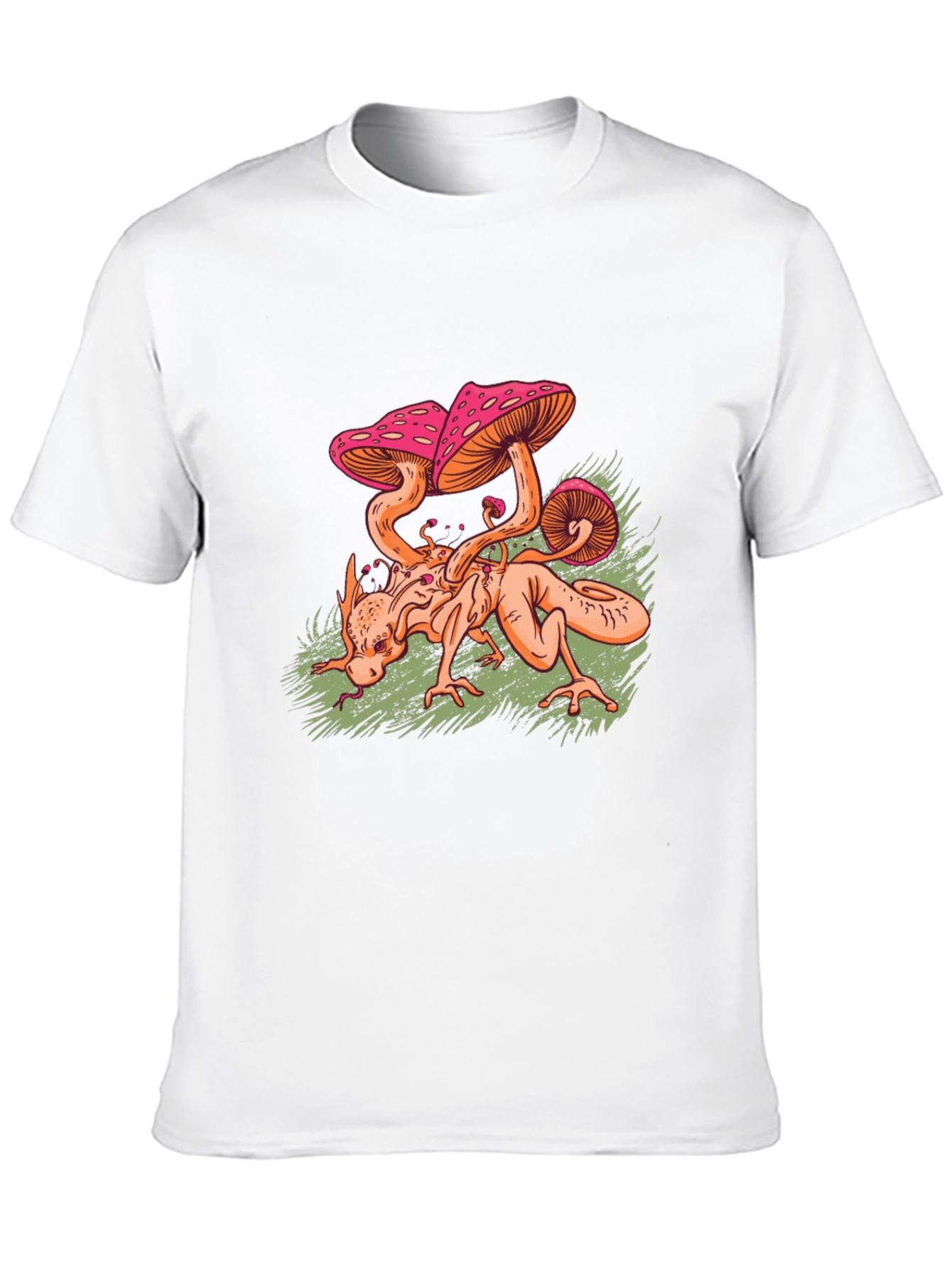 Mushroom Monster Graphic Tee - Unique Design