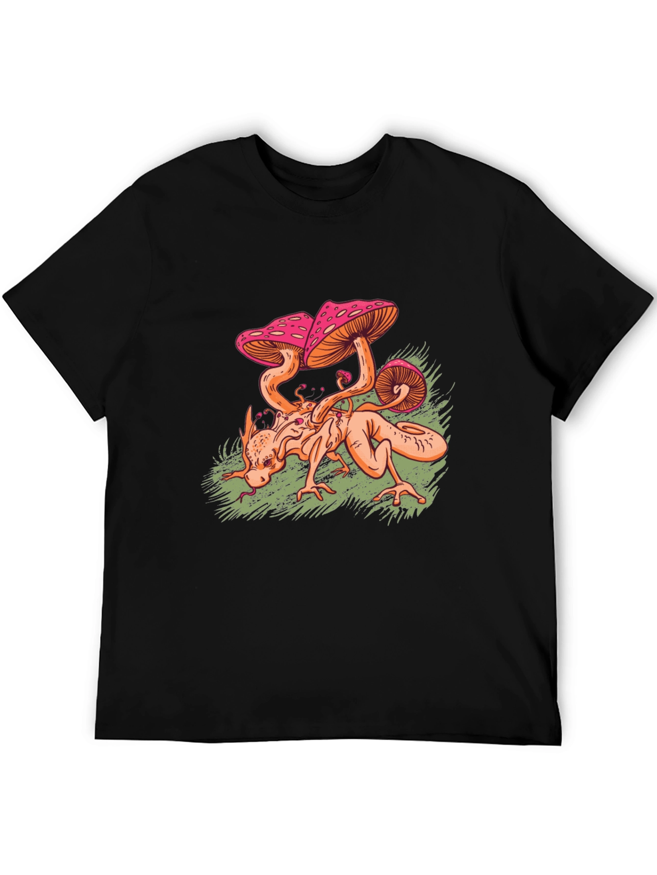 Mushroom Monster Graphic Tee - Unique Design