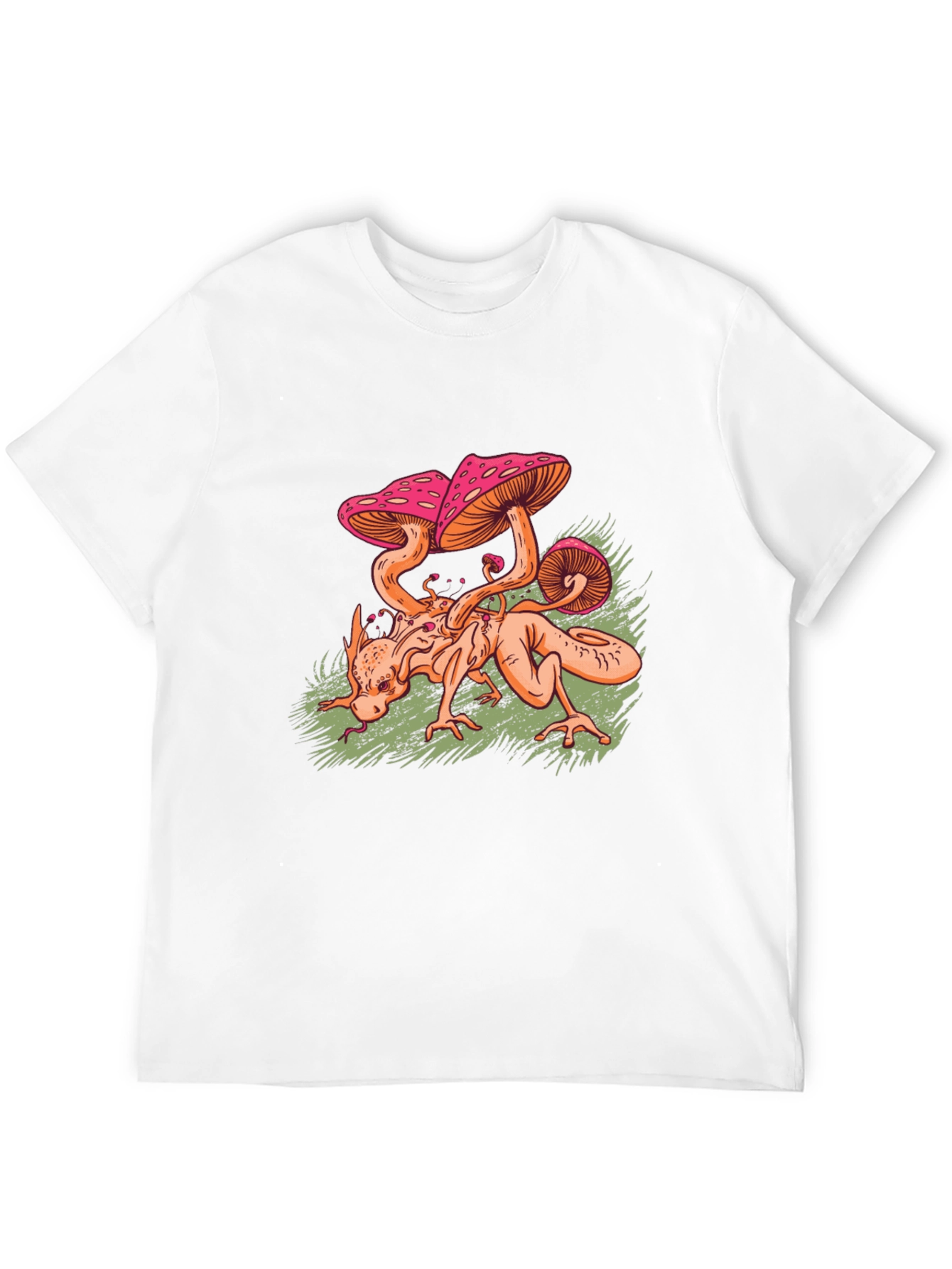 Mushroom Monster Graphic Tee - Unique Design