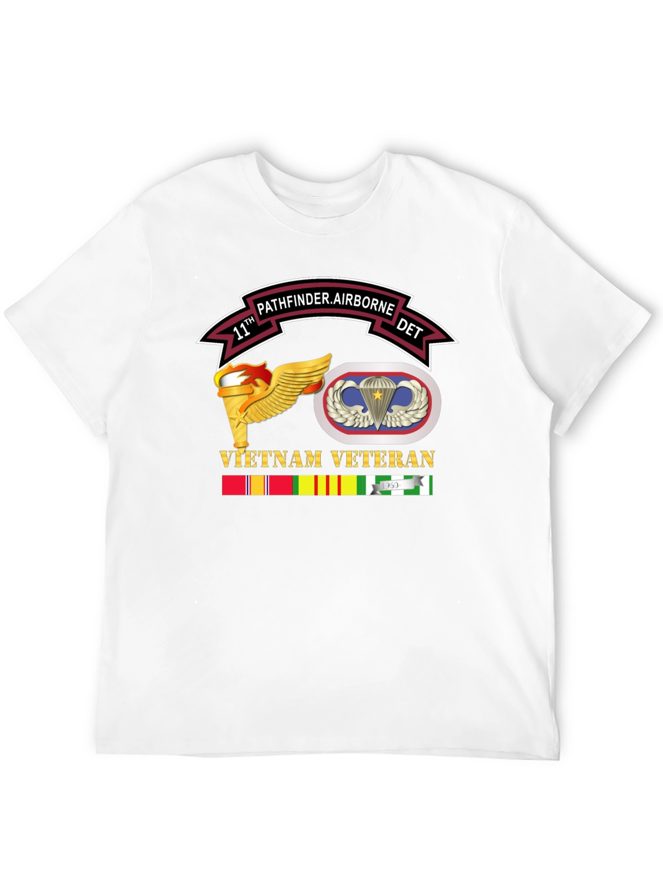 Vietnam Veteran 11th Pathfinder Airborne T-Shirt