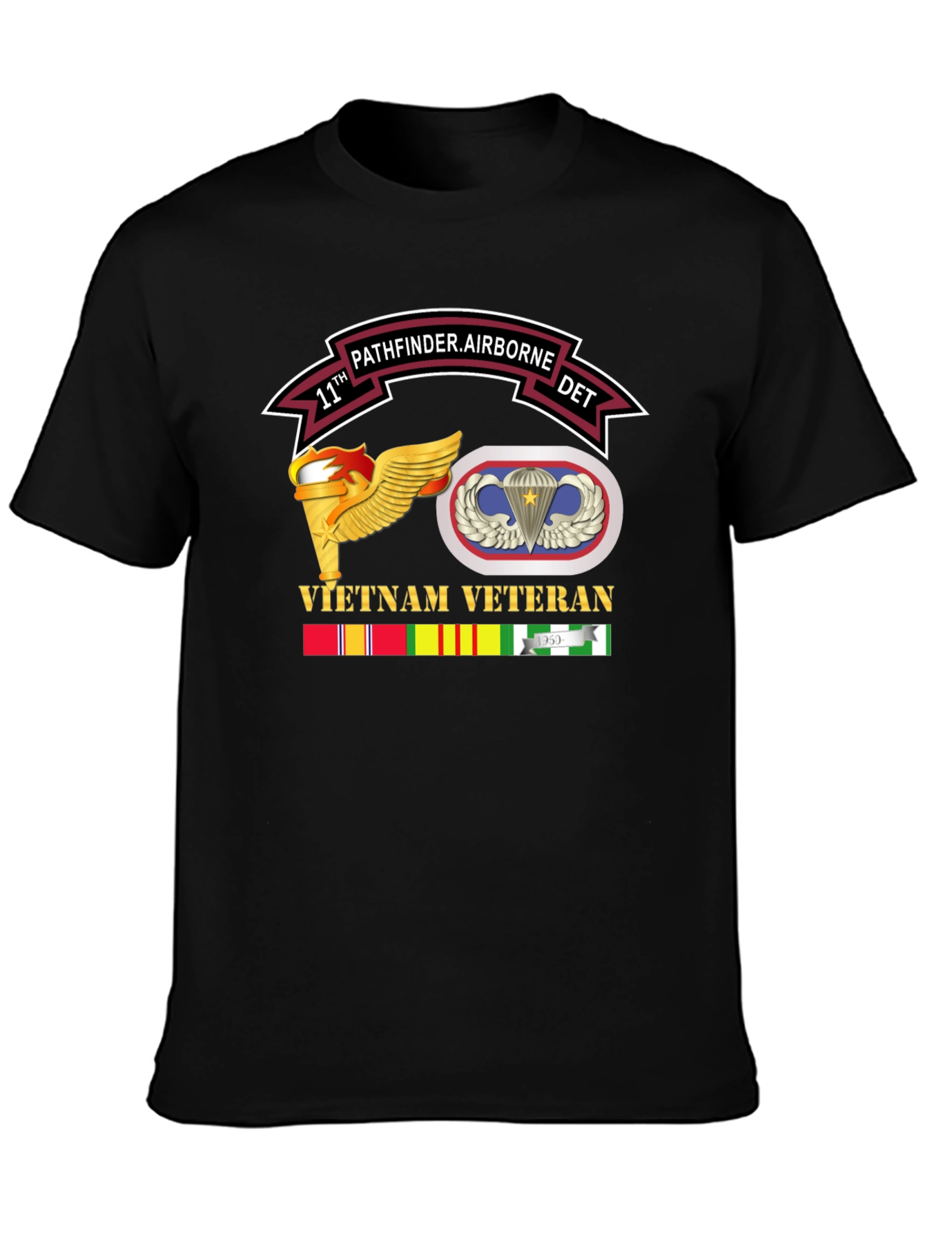 Vietnam Veteran 11th Pathfinder Airborne T-Shirt