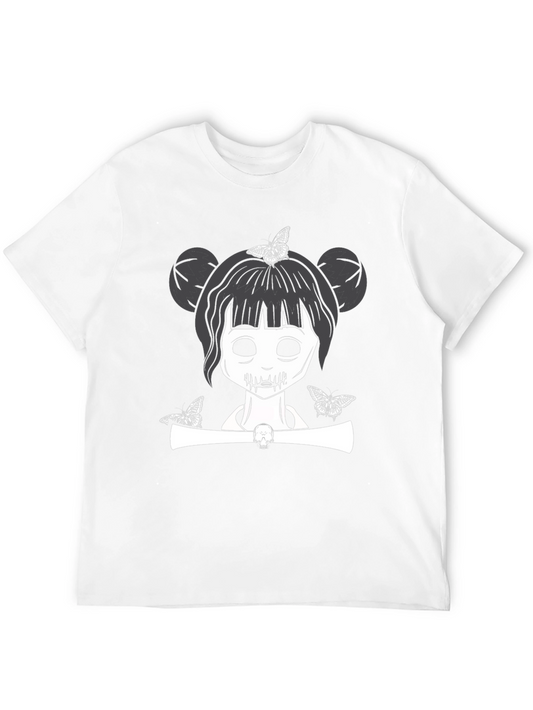 Goth Girl Butterfly T-Shirt - Unisex Graphic Tee