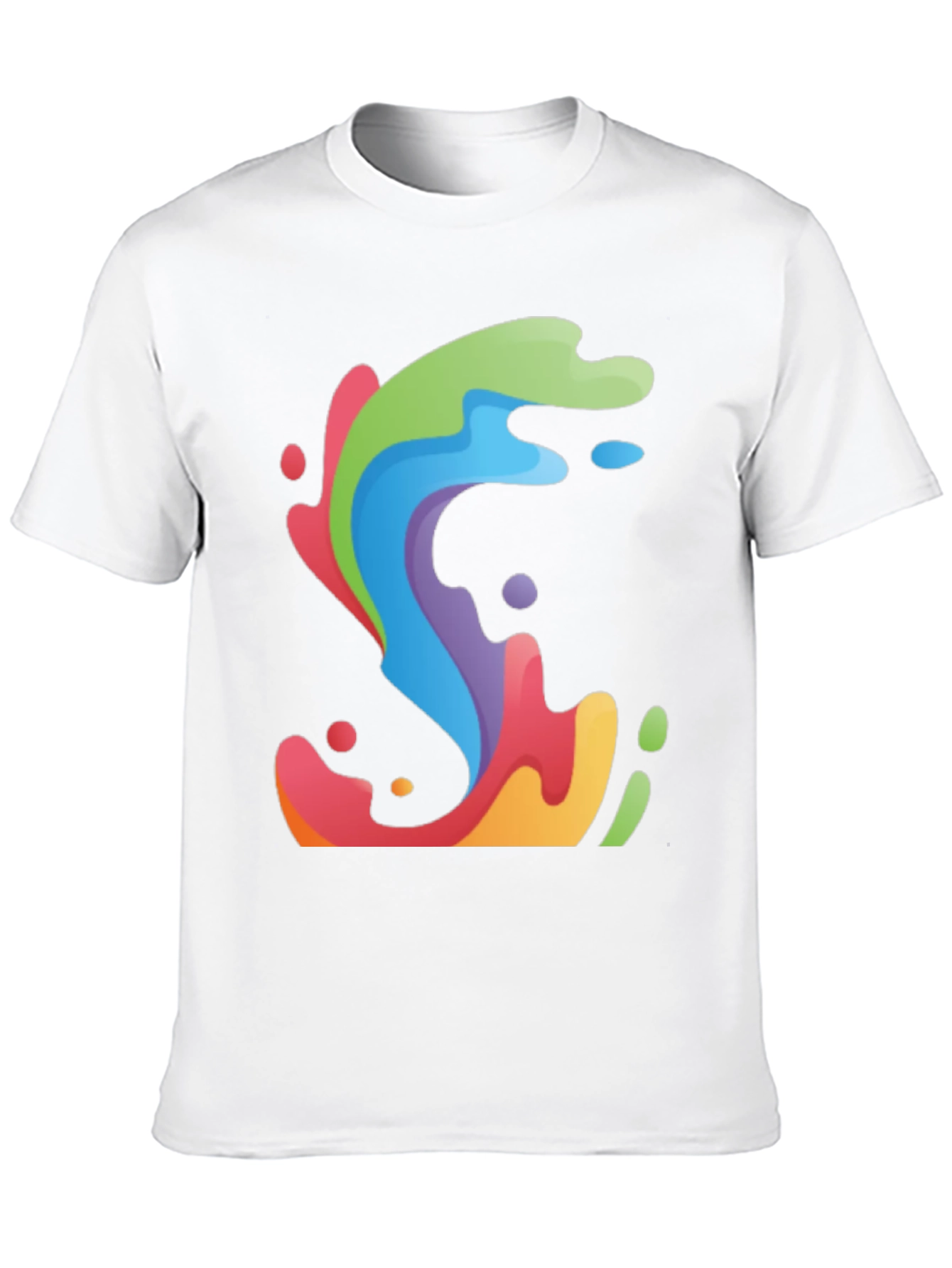 Colorful Abstract Graphic Tee