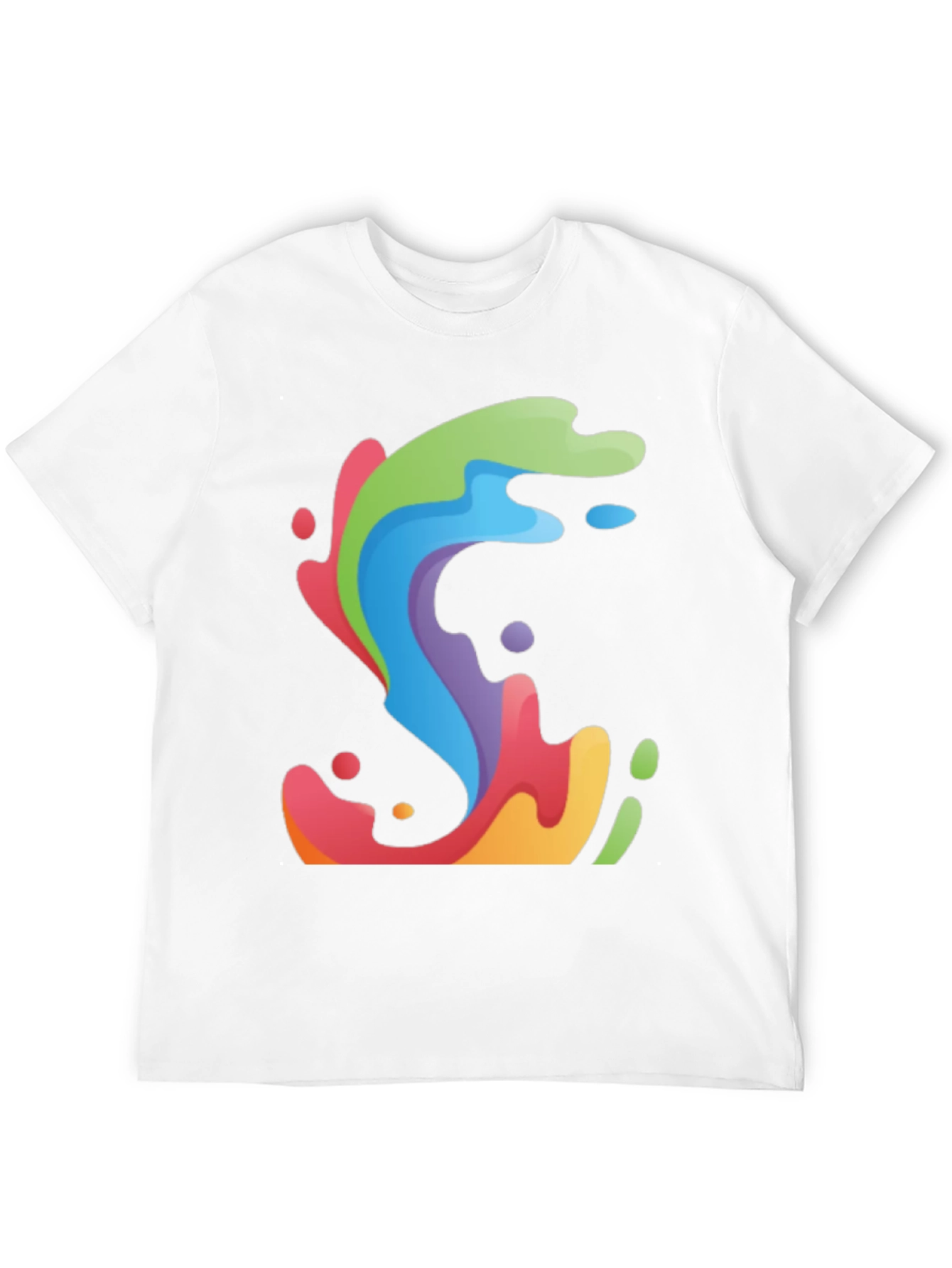 Colorful Abstract Graphic Tee