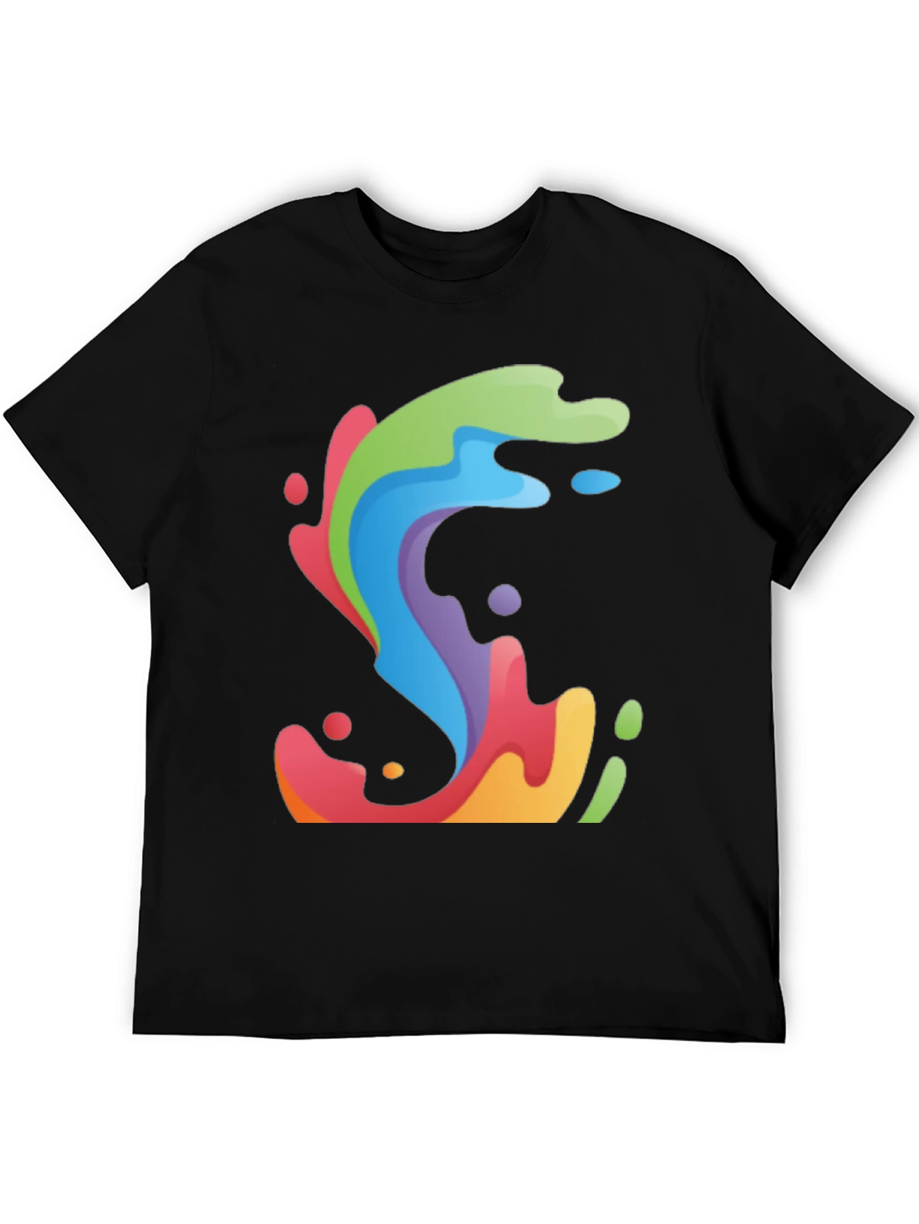 Colorful Abstract Graphic Tee