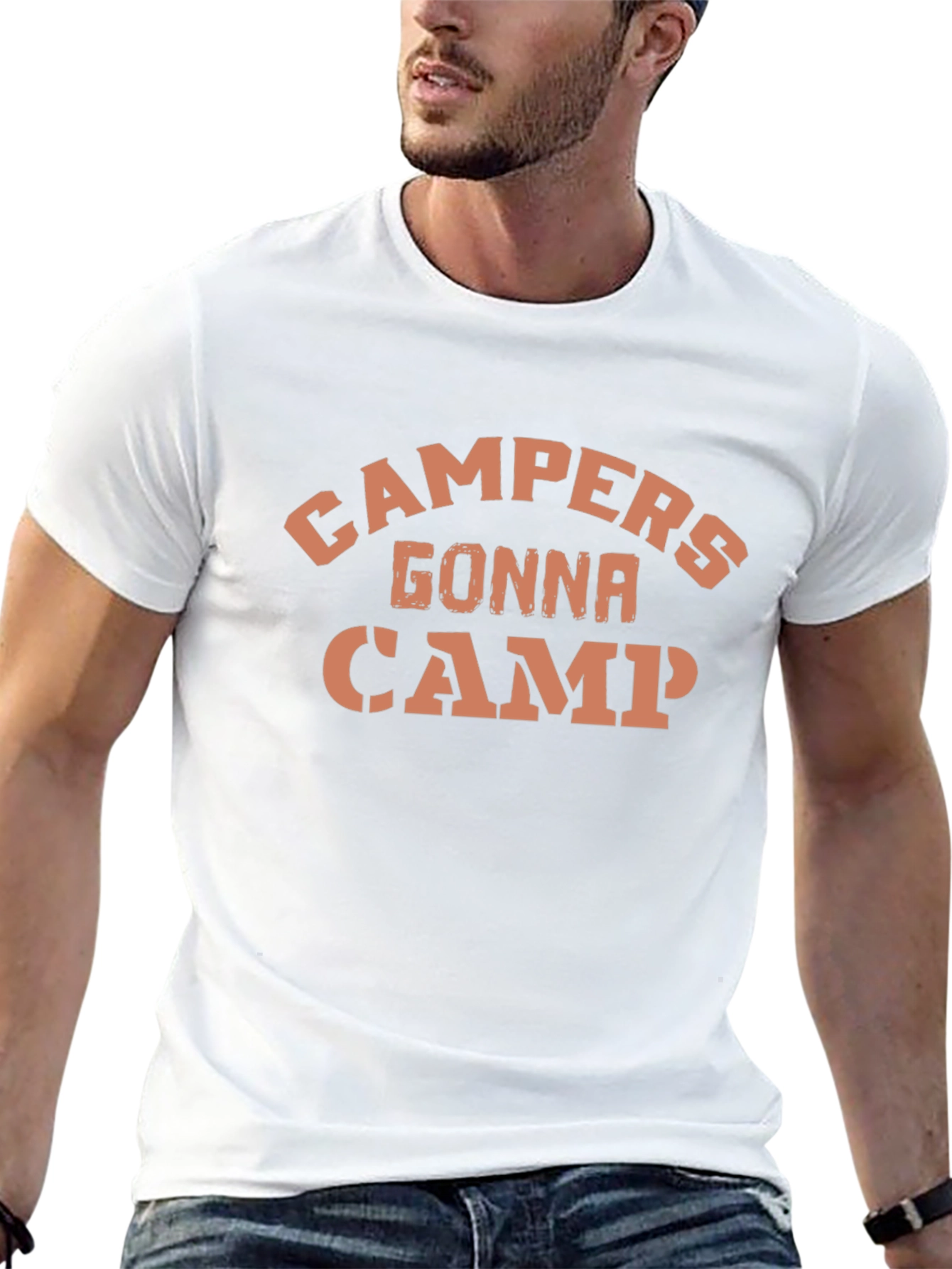 Campers Gonna Camp T-Shirt - Black