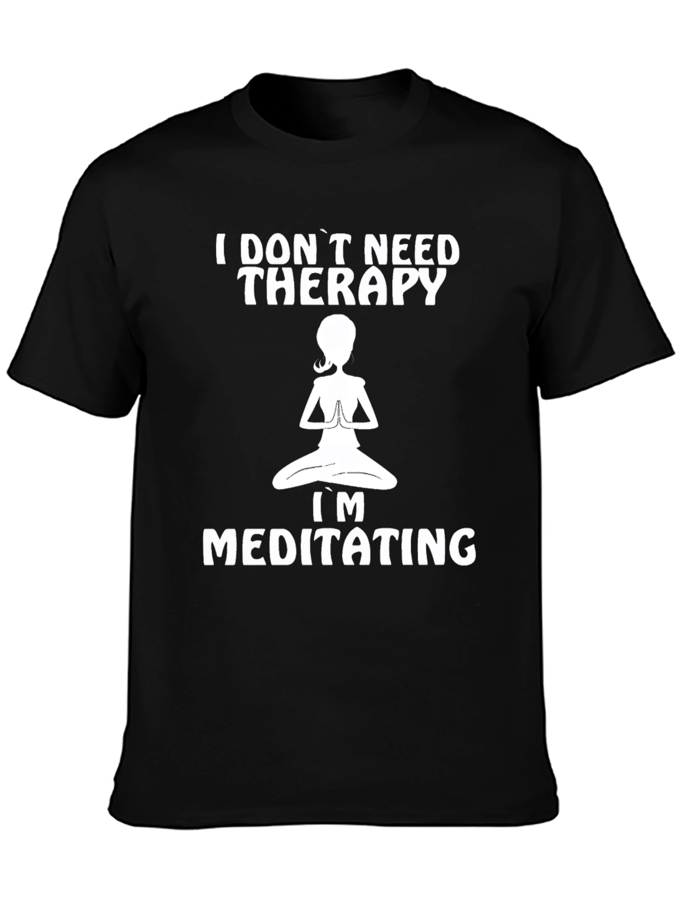 Meditating T-Shirt - Therapy Alternative