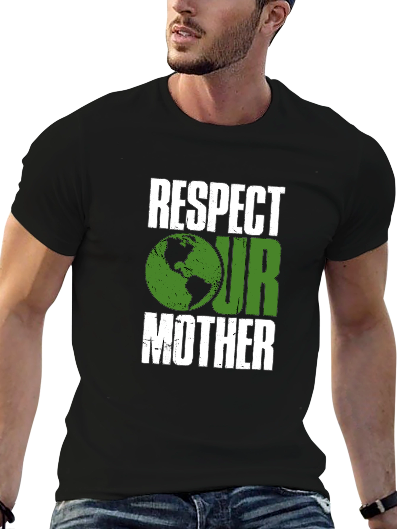 Respect Our Mother Earth Graphic T-Shirt