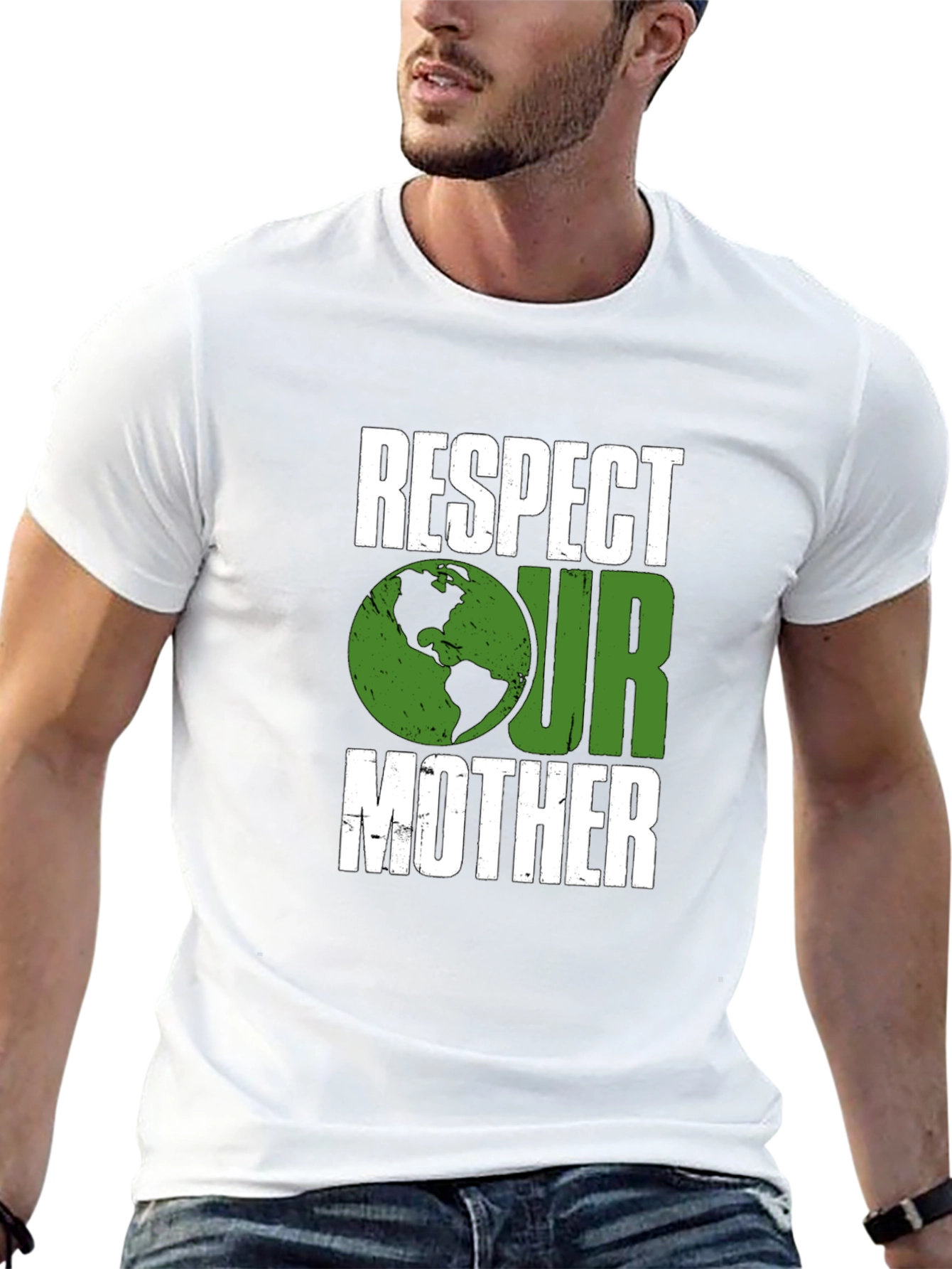 Respect Our Mother Earth Graphic T-Shirt