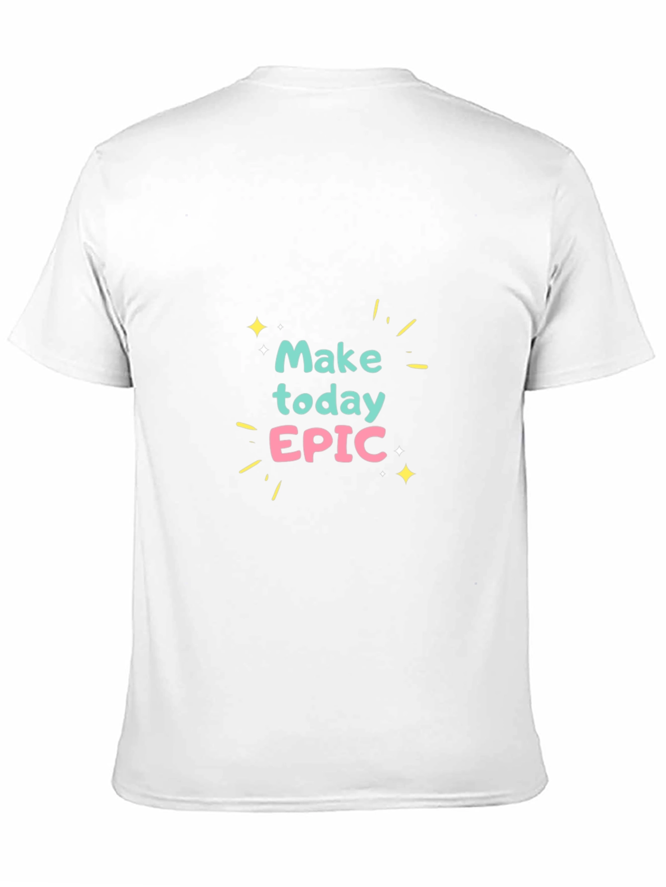 Make Today Epic Black Graphic Tee