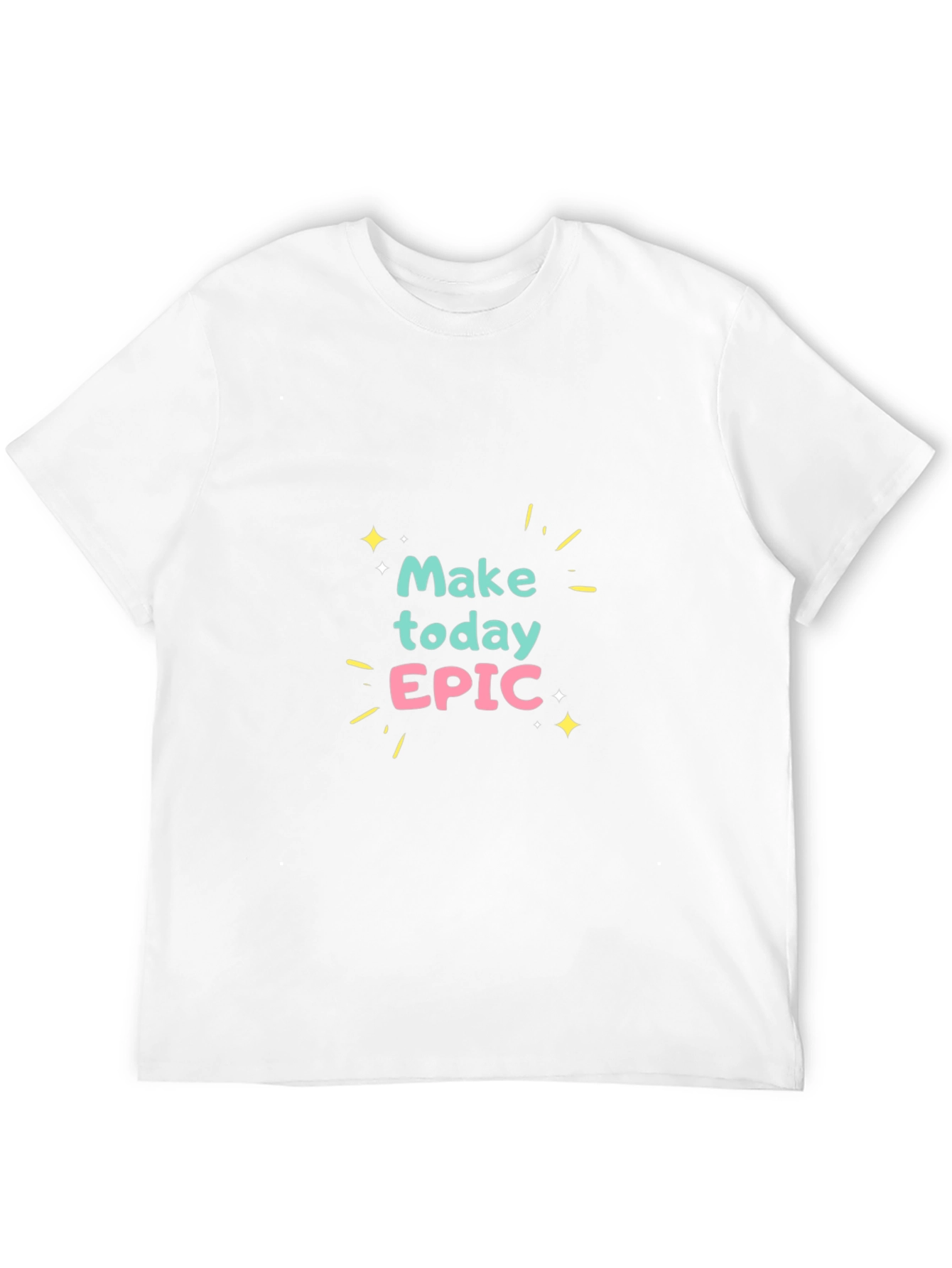 Make Today Epic Black Graphic Tee