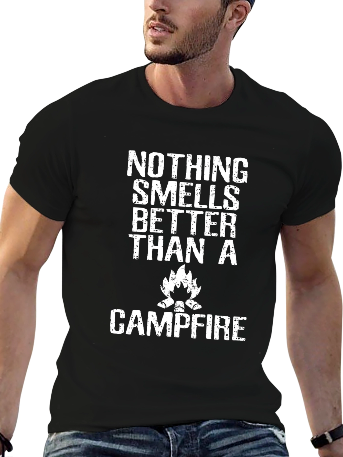 Campfire T-Shirt - Nothing Smells Better