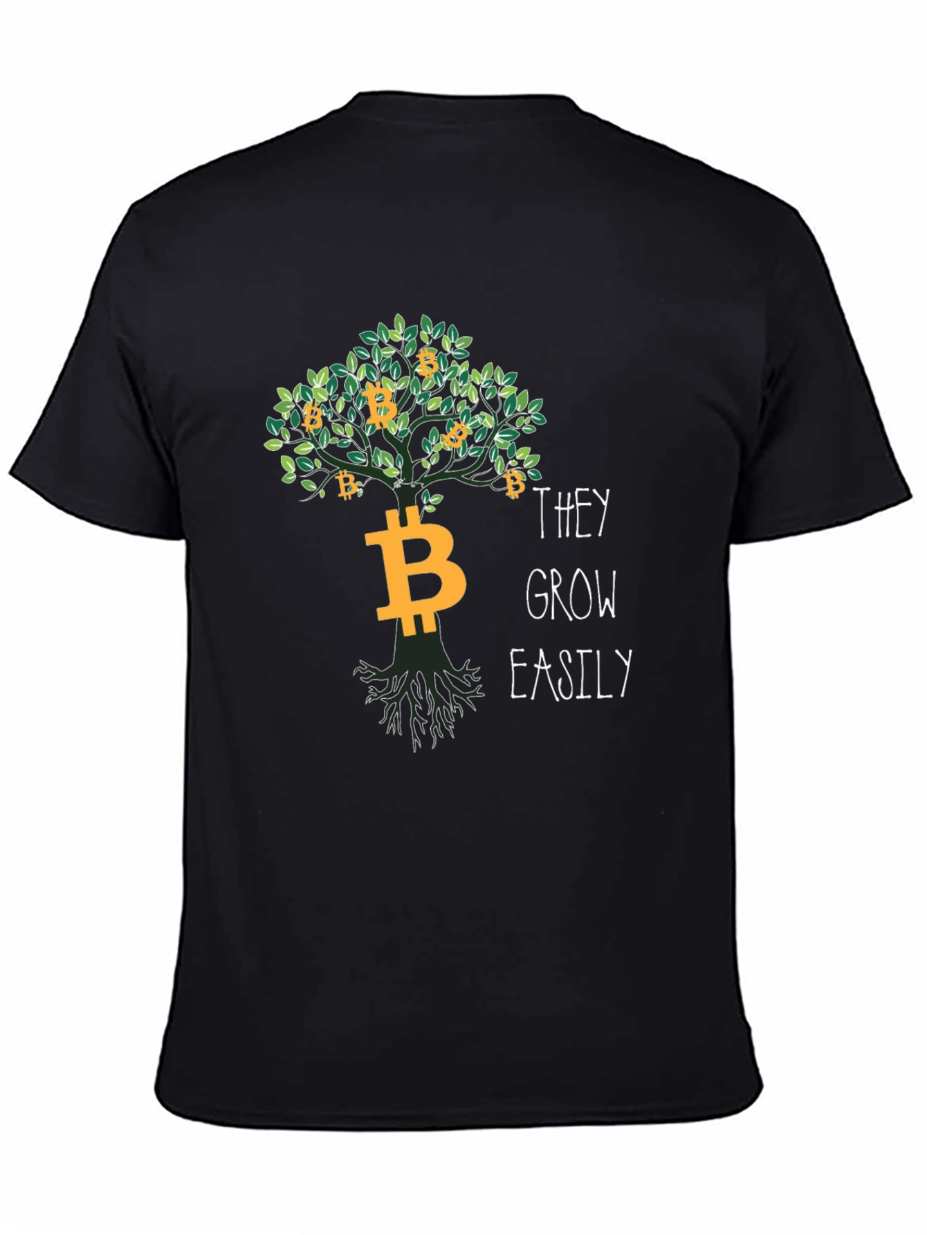Bitcoin Tree T-Shirt - Crypto Currency Tee