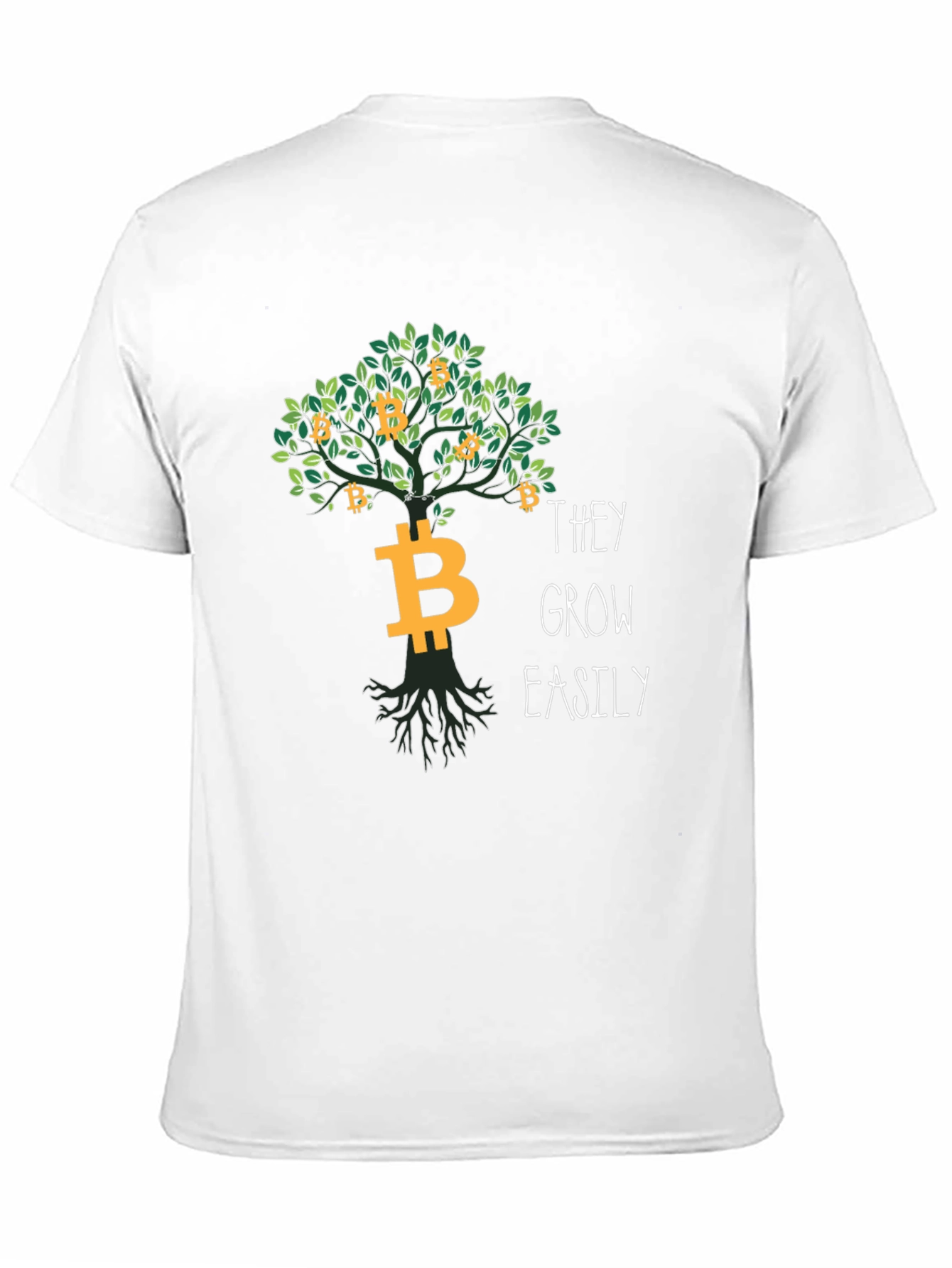 Bitcoin Tree T-Shirt - Crypto Currency Tee