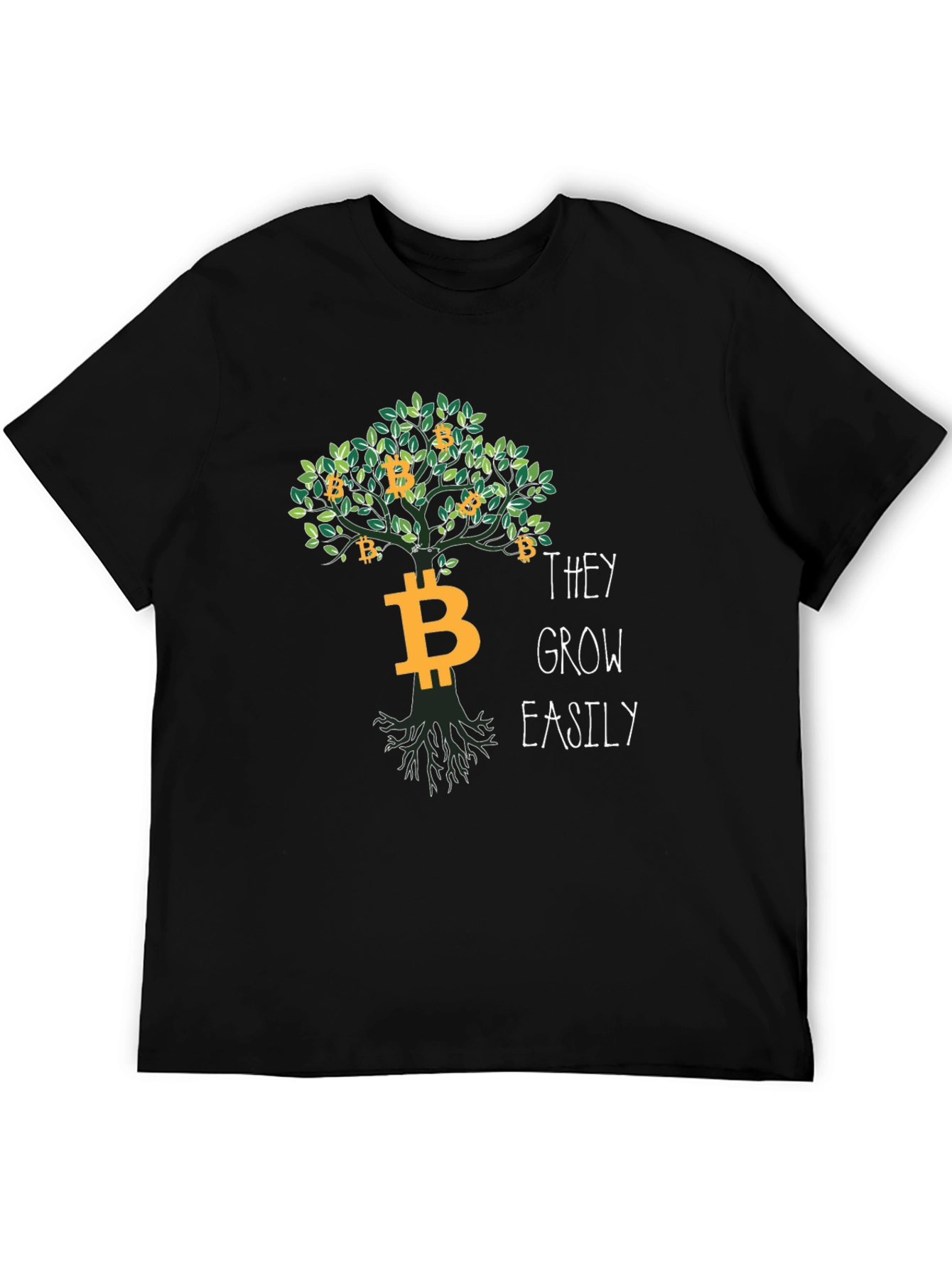 Bitcoin Tree T-Shirt - Crypto Currency Tee