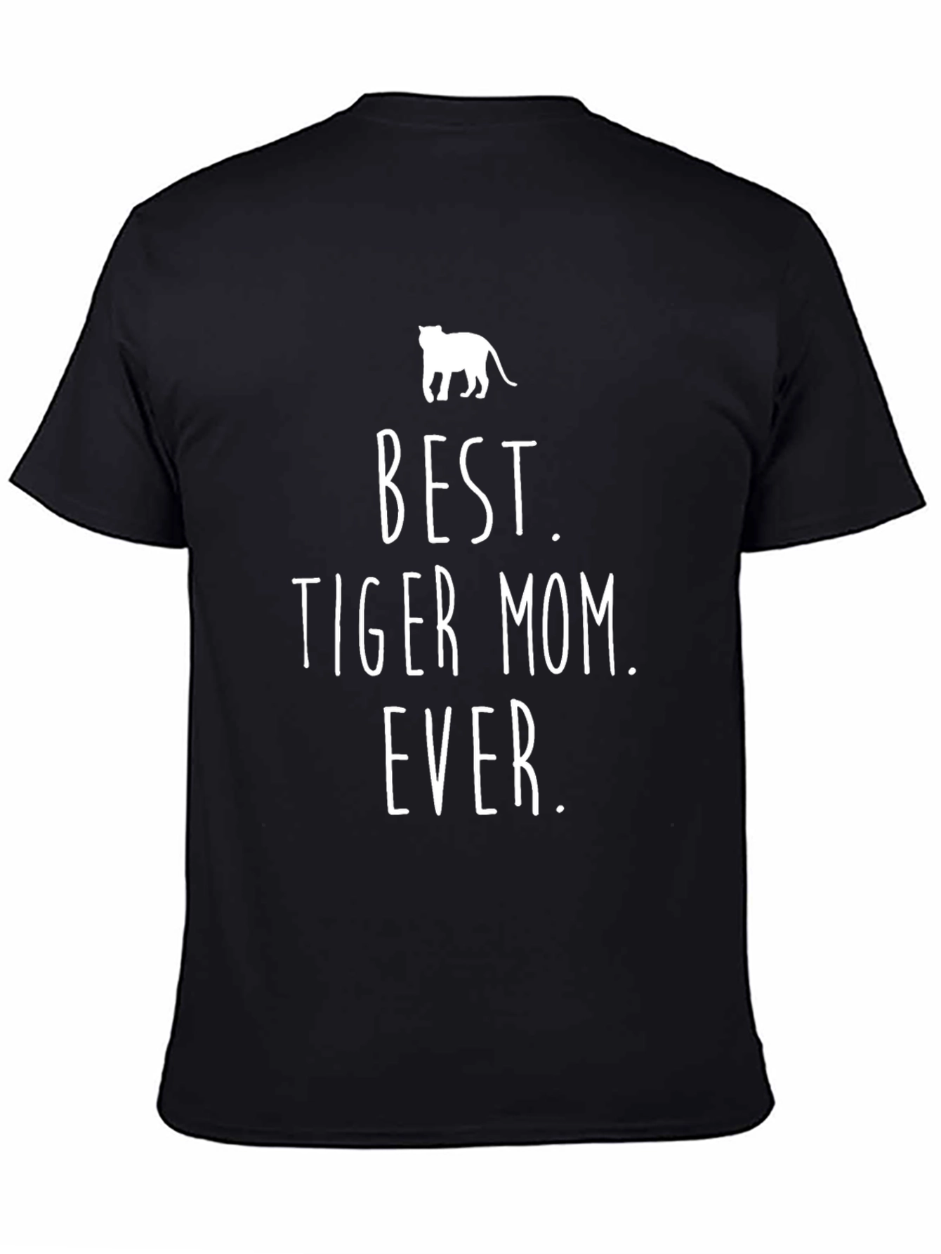 Best Tiger Mom Ever Graphic Tee - Black