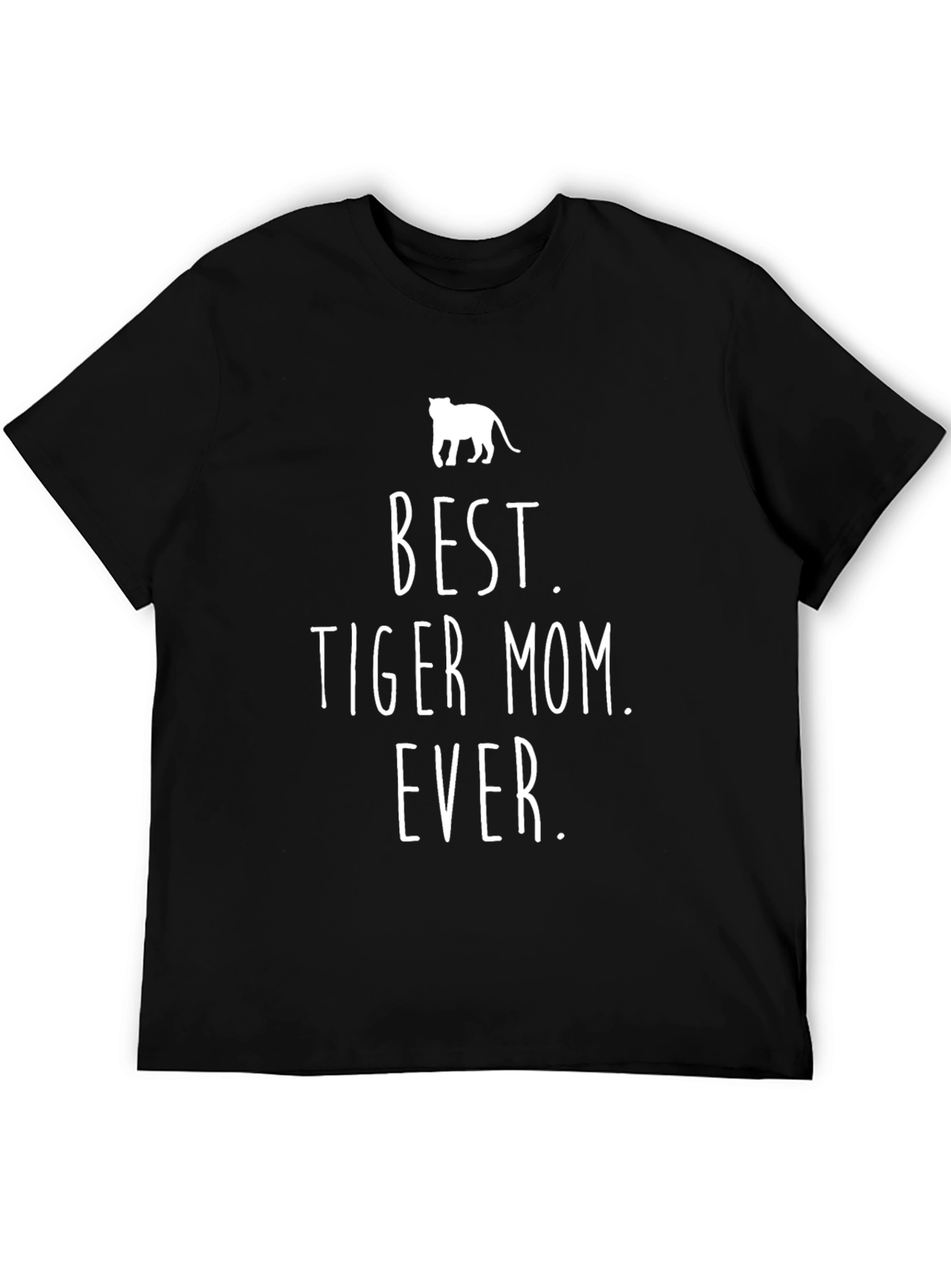 Best Tiger Mom Ever Graphic Tee - Black
