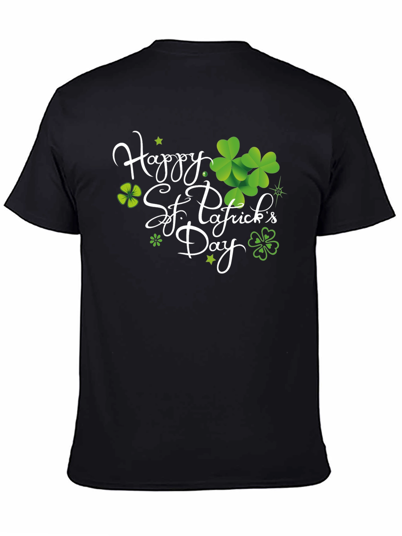 St. Patricks Day Graphic Tee - Lucky Shamrock Design