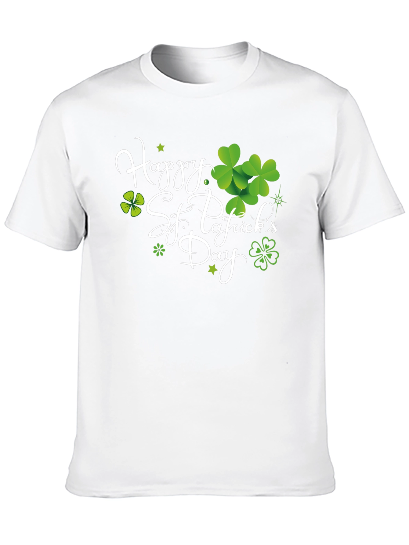 St. Patricks Day Graphic Tee - Lucky Shamrock Design