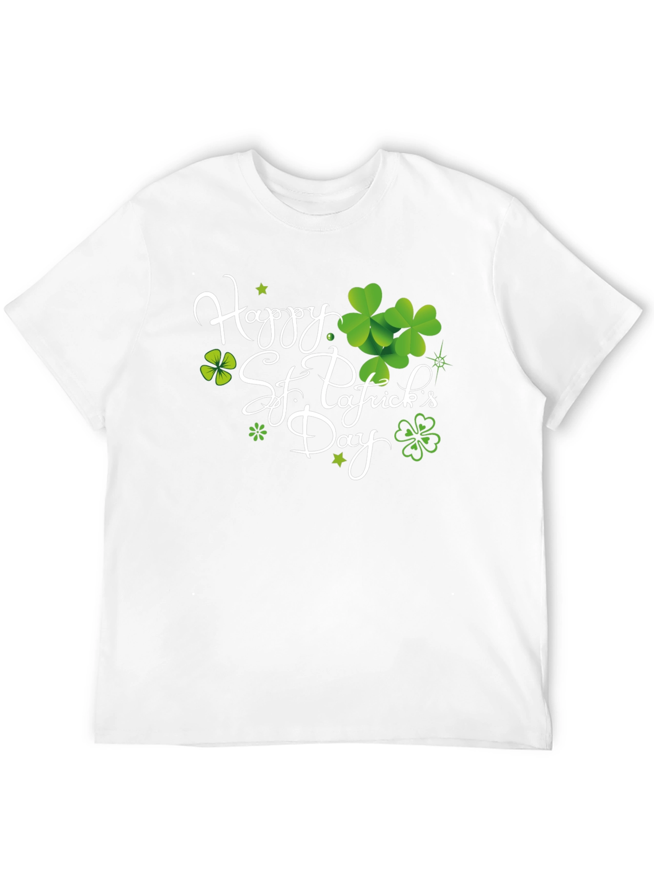 St. Patricks Day Graphic Tee - Lucky Shamrock Design