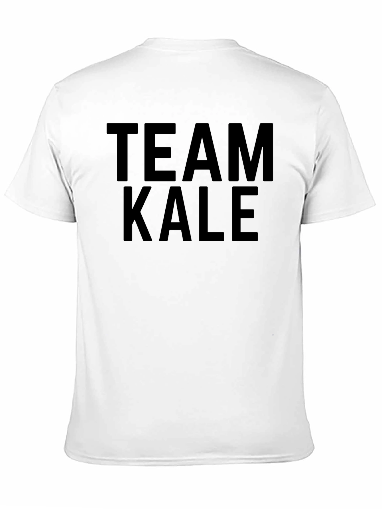 Team Kale Graphic T-Shirt - Black Crew Neck Tee